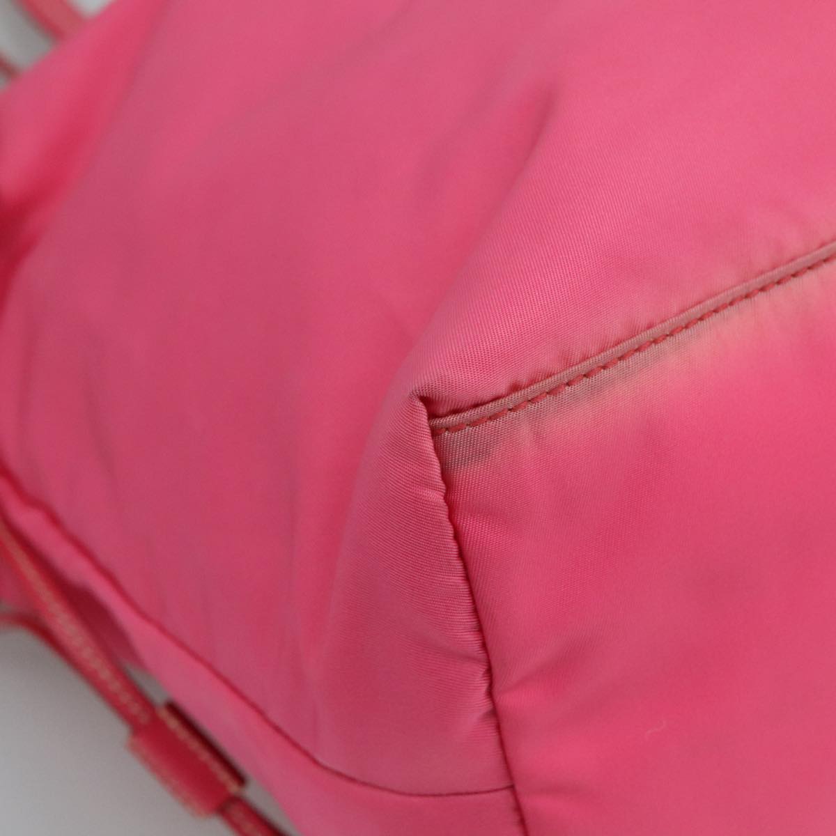 Prada Re-Nylon Pink Synthetic Tote Bag (Pre-Owned)