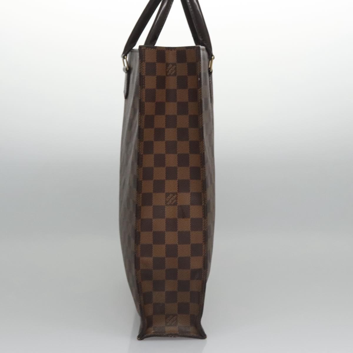 Louis Vuitton Sac Plat Brown Canvas Handbag (Pre-Owned)