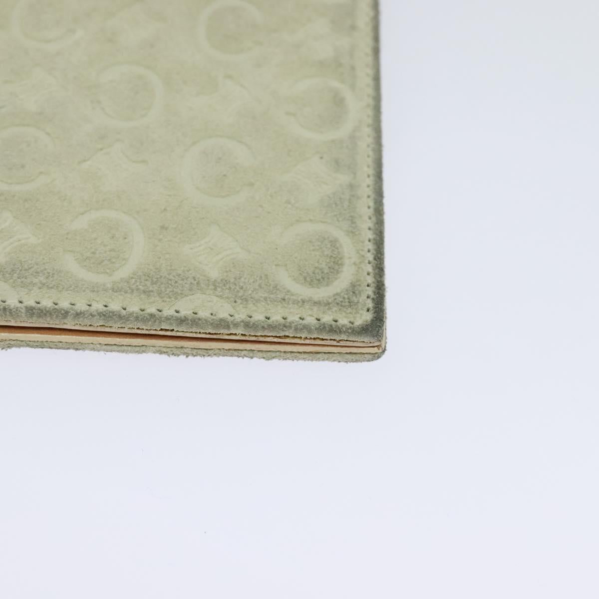 Céline Macadam Grey Suede Wallet (Pre-Owned)