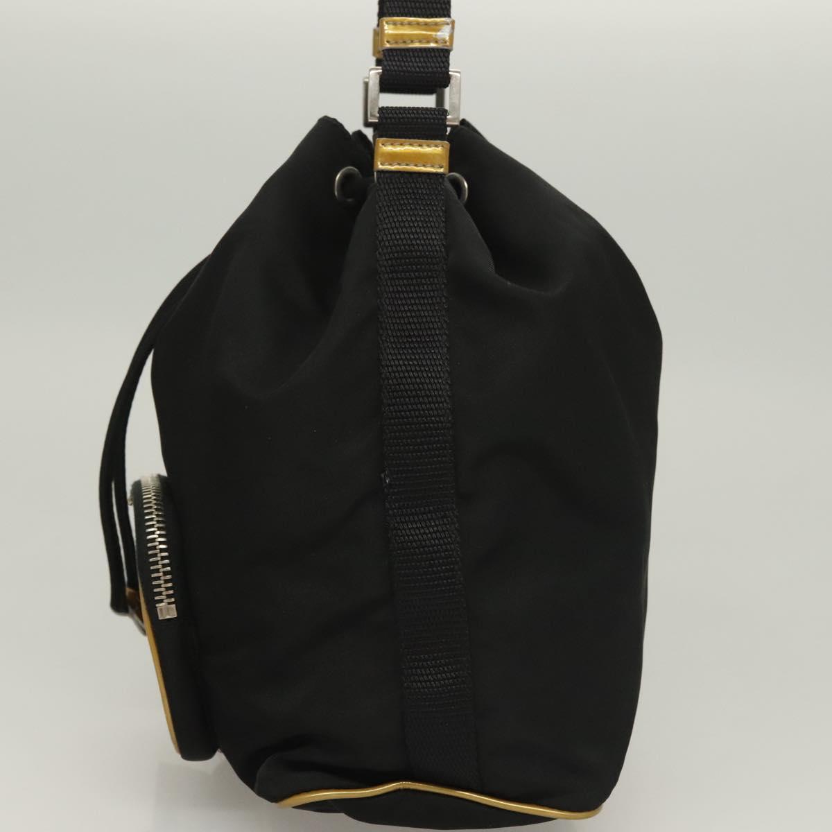 Prada Re-Nylon Black Nylon Handbag (Pre-Owned)