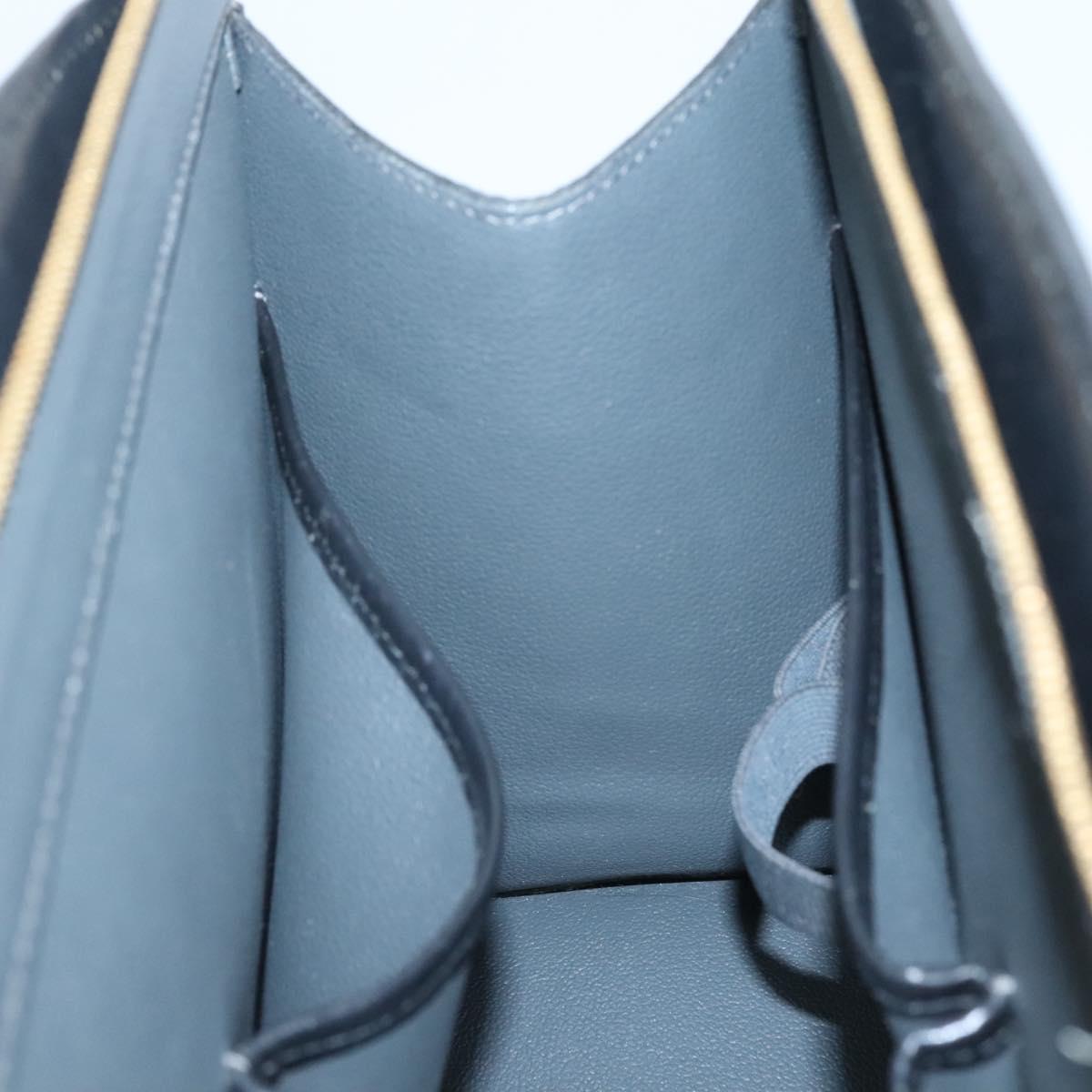 Louis Vuitton Riviera Black Leather Handbag (Pre-Owned)