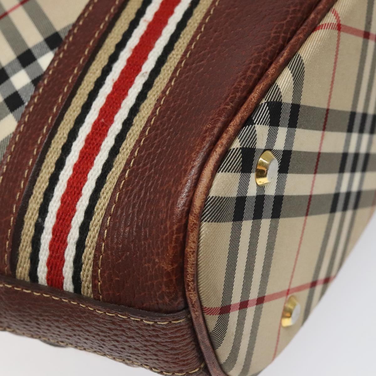 Burberry Nova Check Beige Ceramic Shoulder Bag (Pre-Owned)