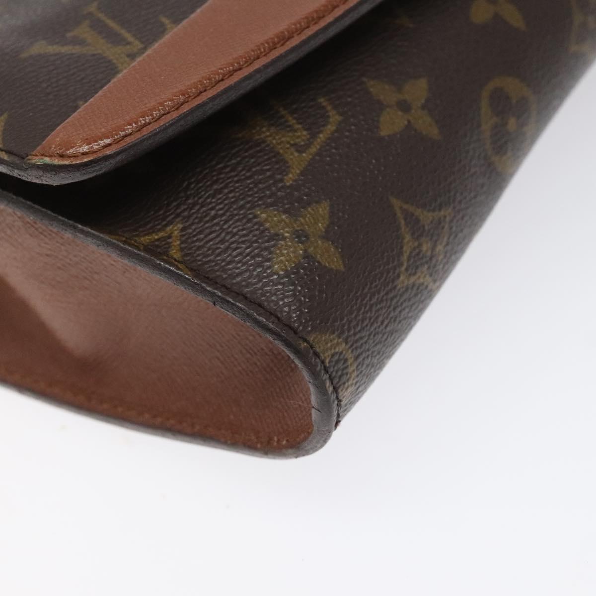 Louis Vuitton Bordeaux Brown Canvas Shoulder Bag (Pre-Owned)