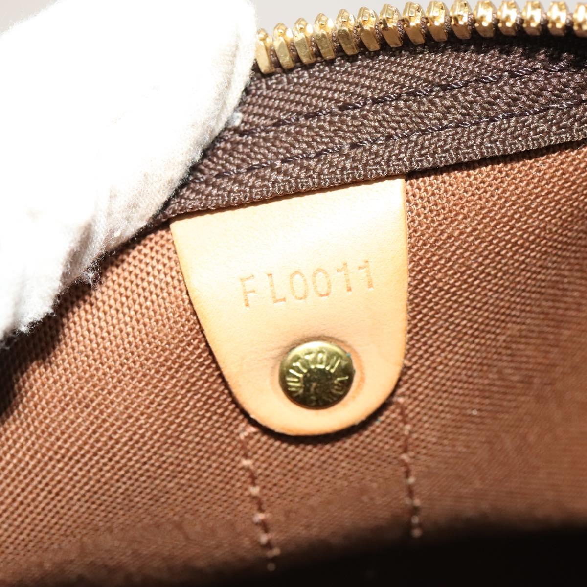 Louis Vuitton Keepall 55 Brown Canvas Travel Bag (Pre-Owned)