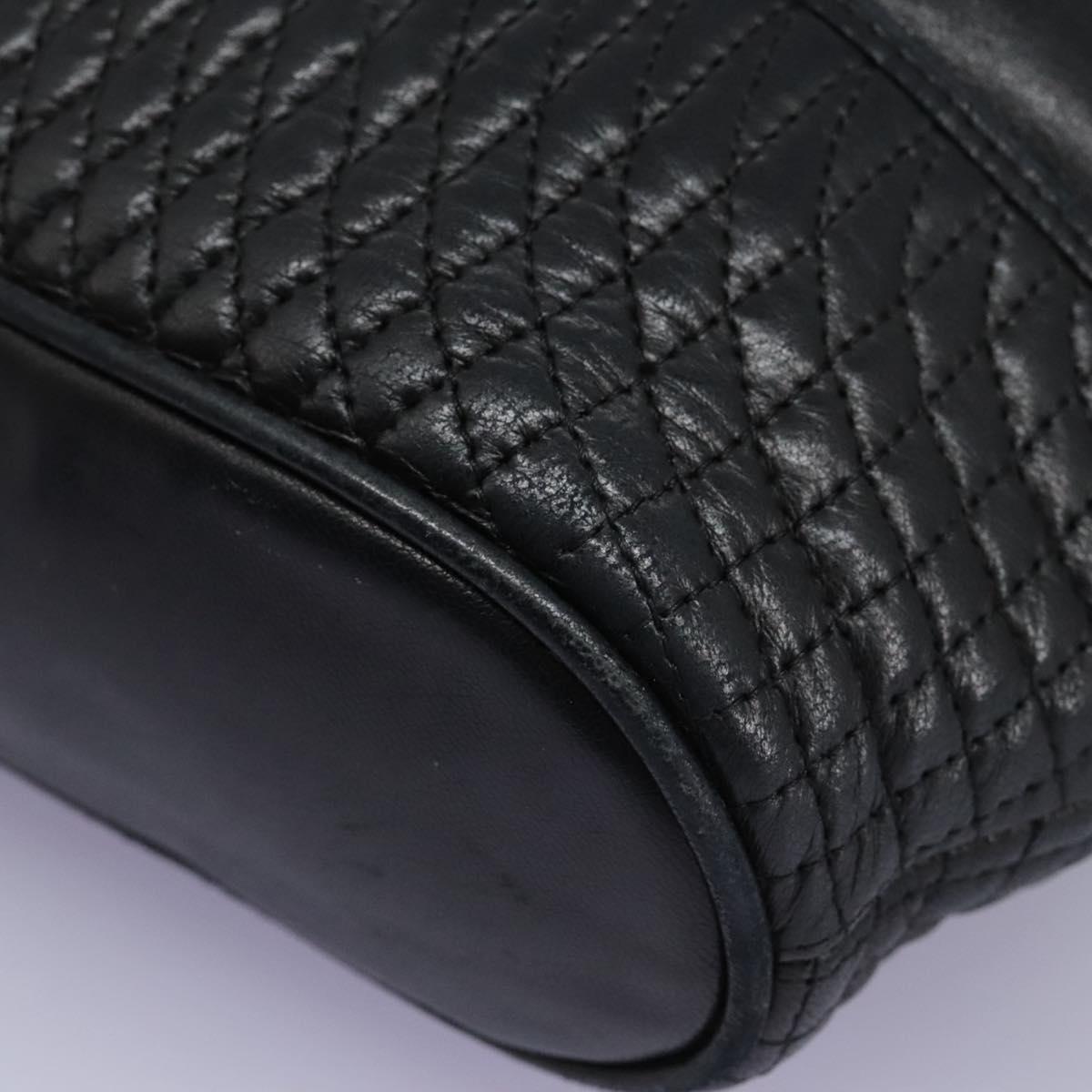 Bally Black Leather Handbag (Pre-Owned)