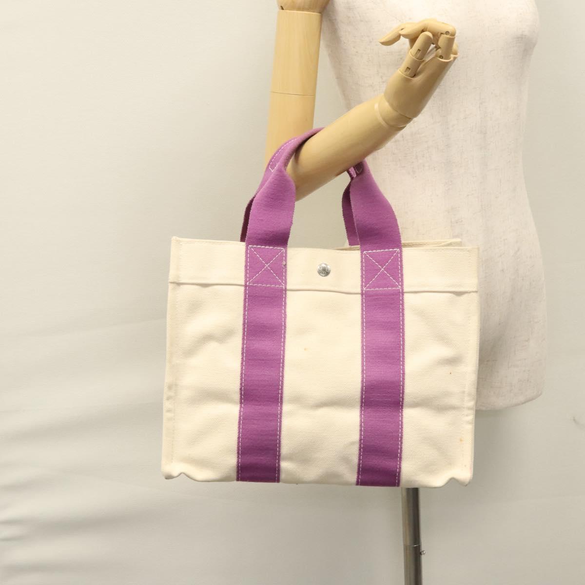 Hermès Bora Bora Ecru Canvas Tote Bag (Pre-Owned)