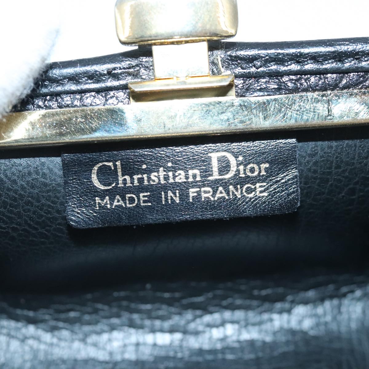Dior Black Leather Wallet (Pre-Owned)