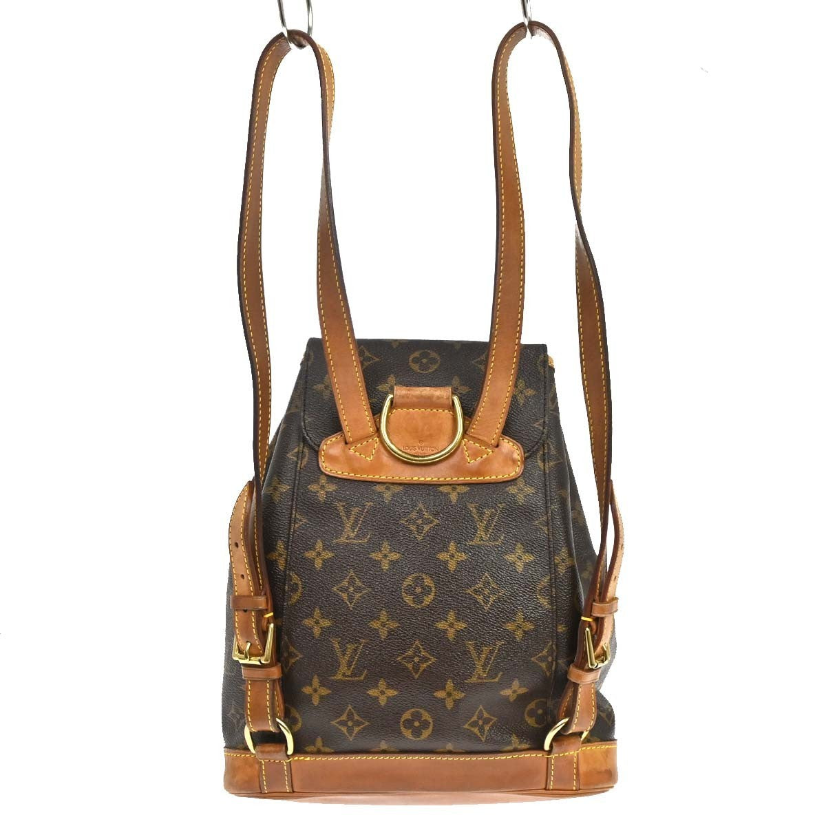 Louis Vuitton Montsouris Monogram Canvas Brown Canvas Backpack Bag (Pre-Owned)