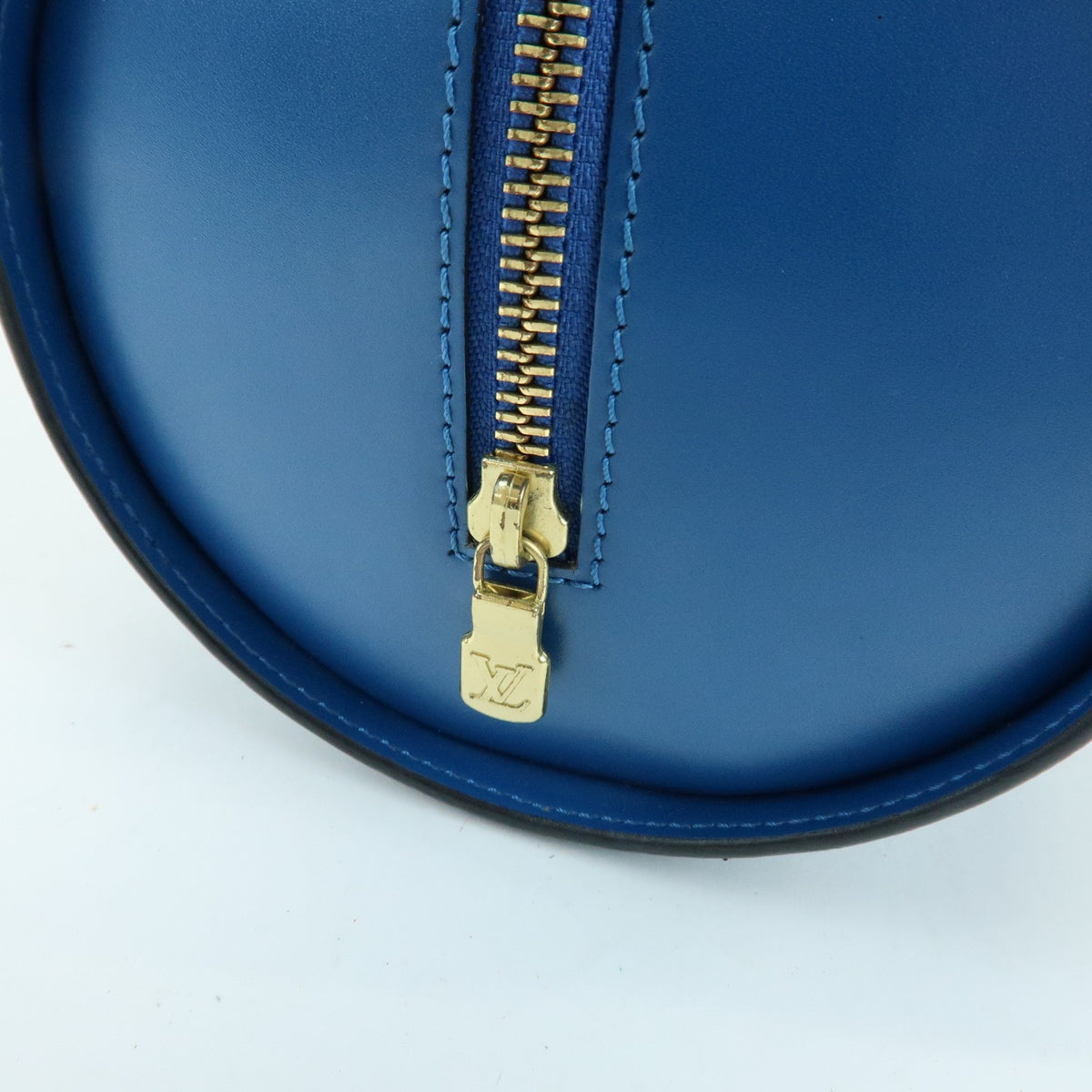 Louis Vuitton Soufflot Epi Leather Blue Leather Tote Bag Bag (Pre-Owned)