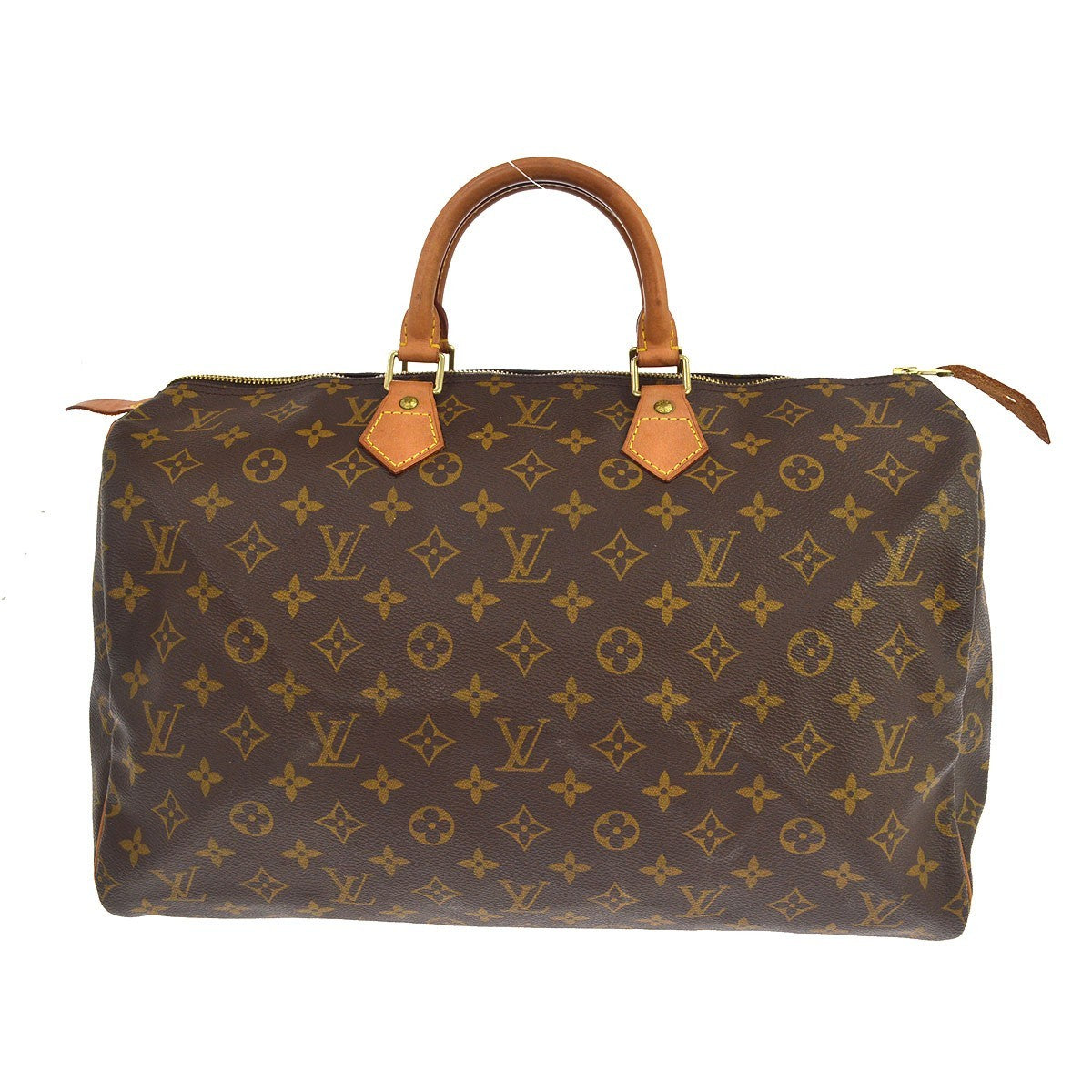 Louis Vuitton Speedy Monogram Canvas Brown Canvas Handbag (Pre-Owned)