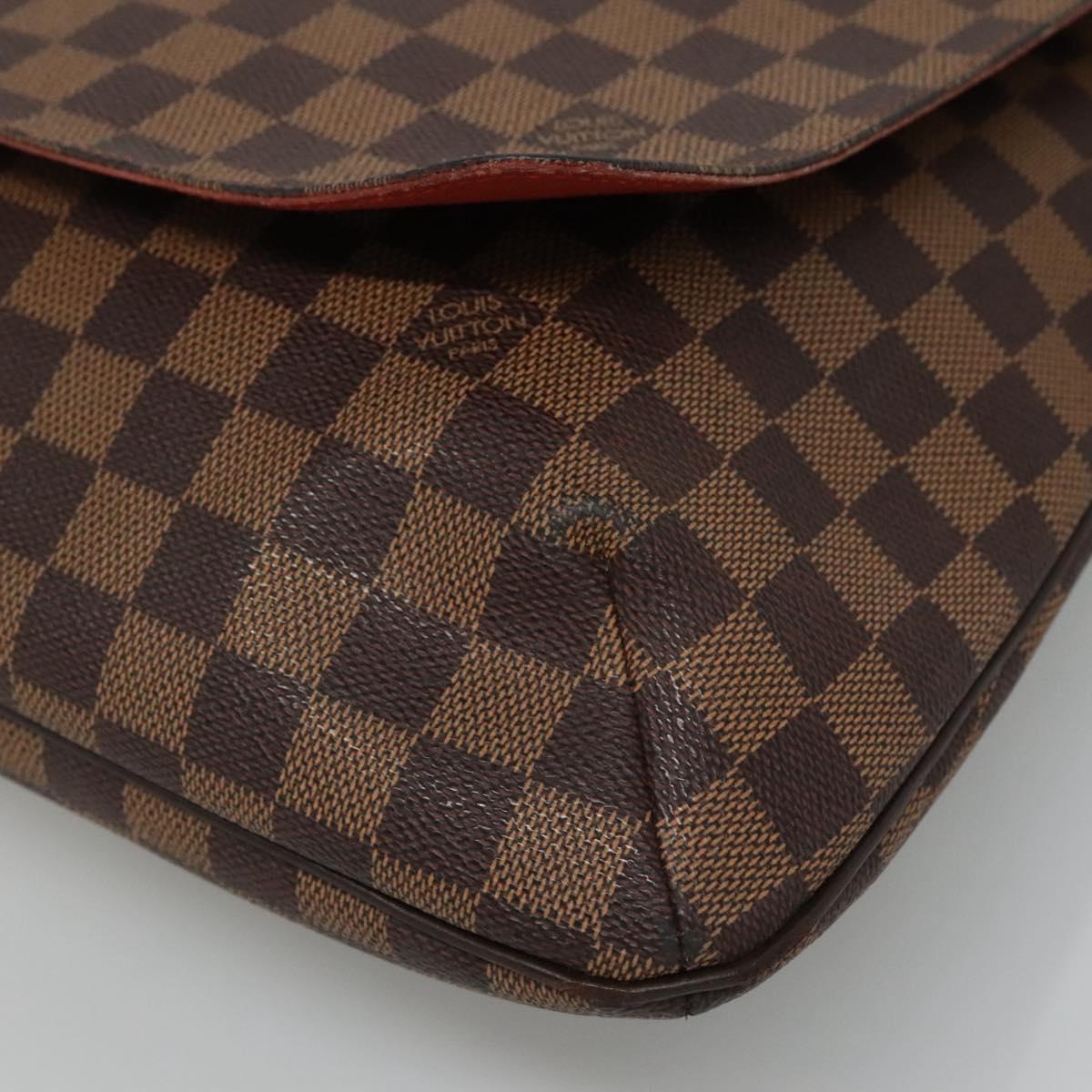 Louis Vuitton Musette Brown Canvas Shoulder Bag (Pre-Owned)
