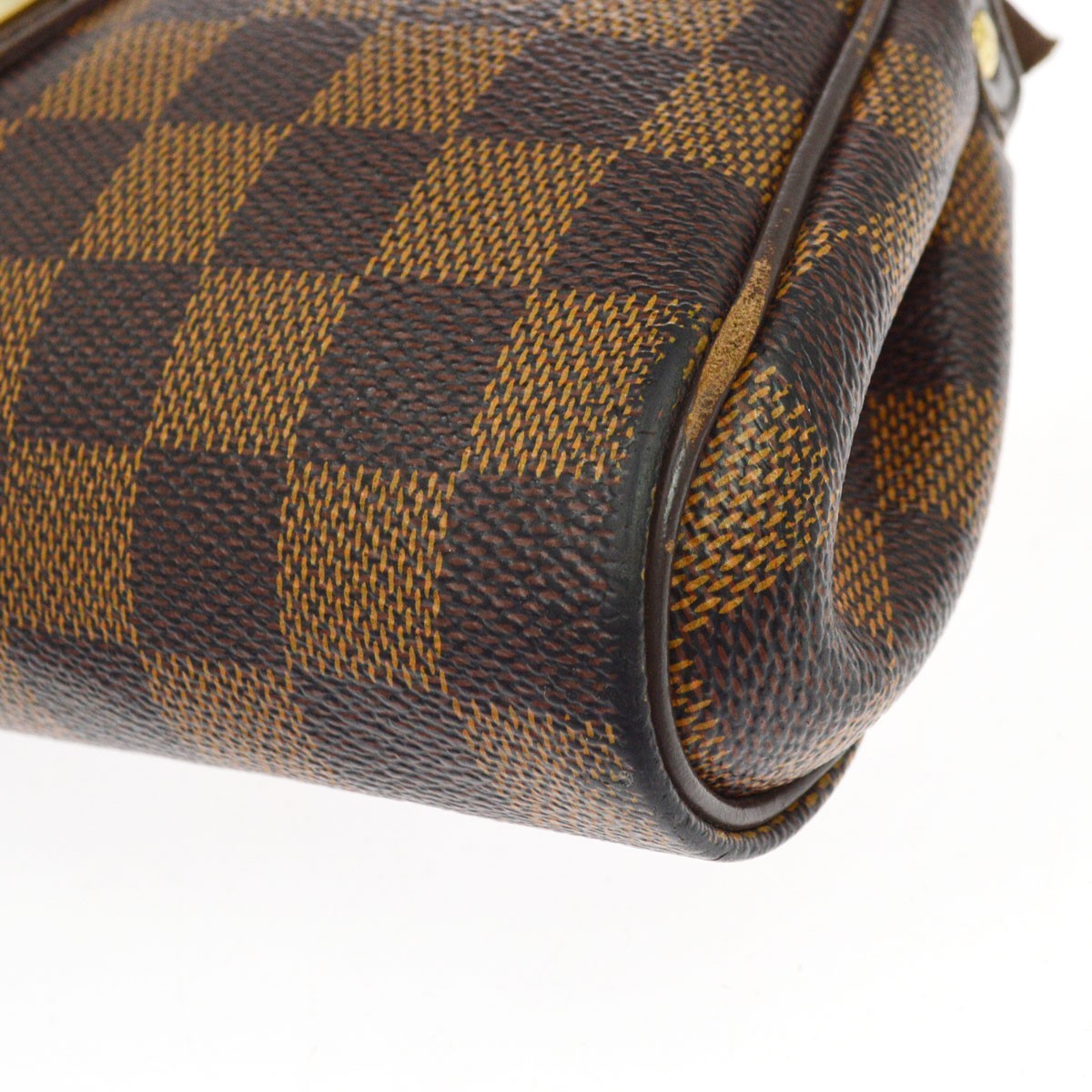 Louis Vuitton Eva Damier Brown Canvas Handbag (Pre-Owned)