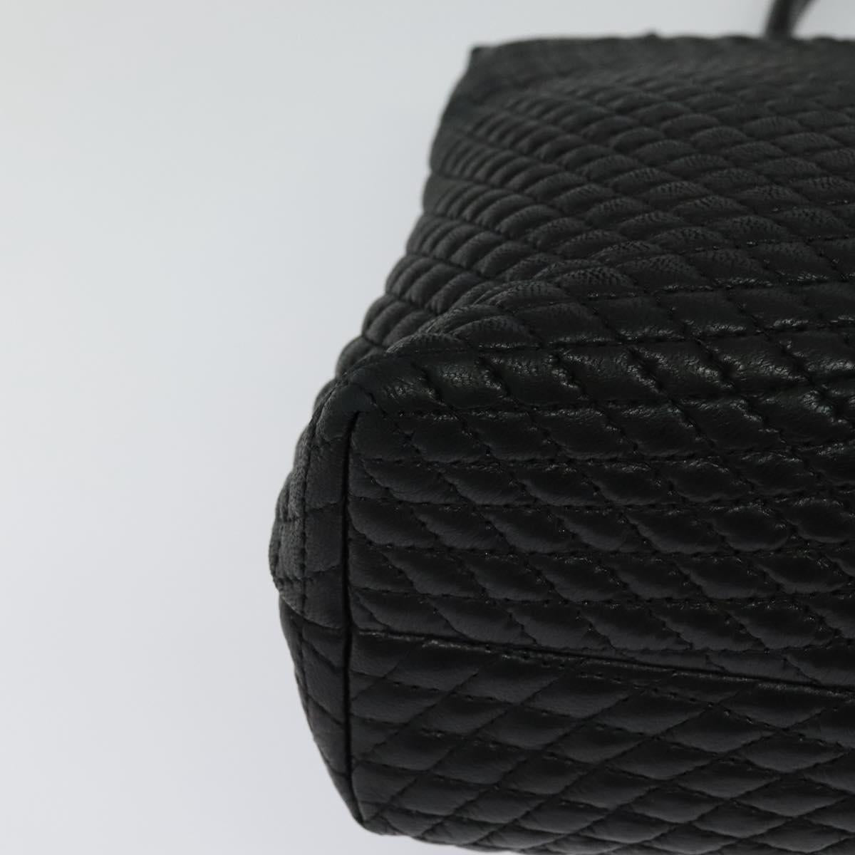 Bally Black Leather Handbag (Pre-Owned)