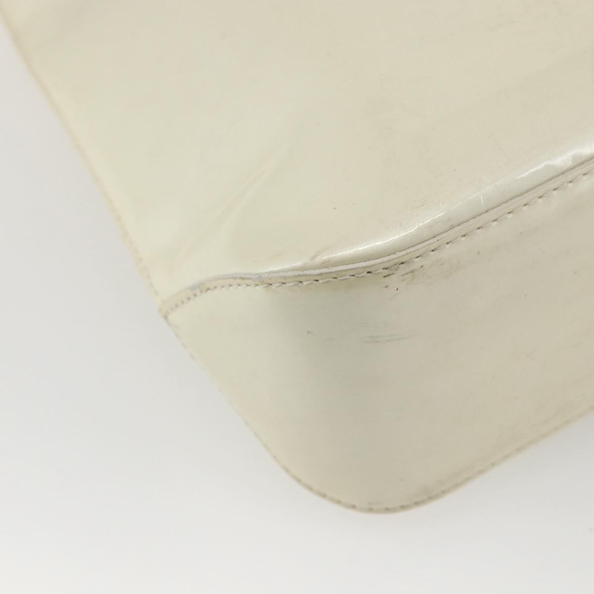 Louis Vuitton Brentwood Monogram Vernis Beige Patent_Leather Tote Bag Bag (Pre-Owned)