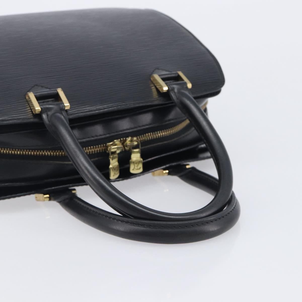 Louis Vuitton Pont Neuf Epi Leather Black Leather Handbag (Pre-Owned)