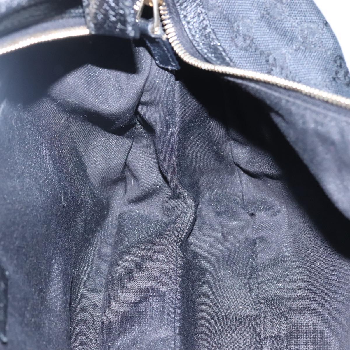 Gucci Gg Canvas Black Canvas Clutch Bag (Pre-Owned)