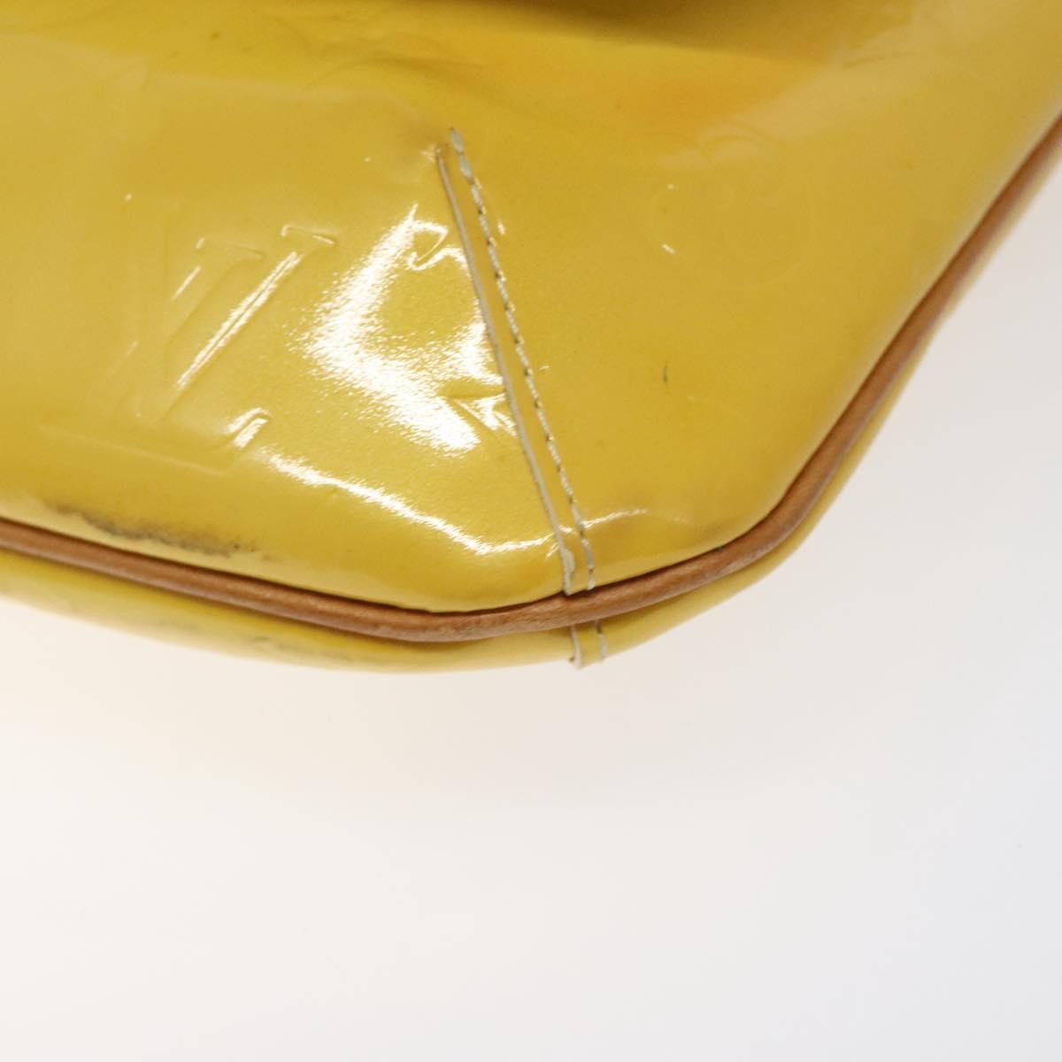 Louis Vuitton Thompson Street Monogram Vernis Yellow Patent_Leather Shoulder Bag Bag (Pre-Owned)