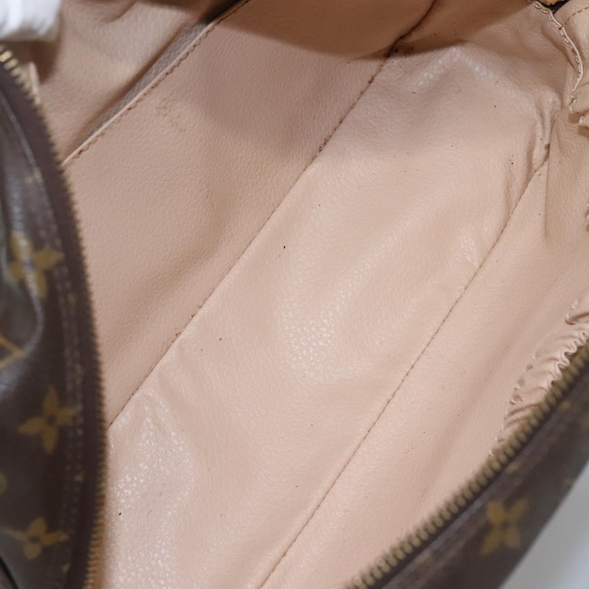 Louis Vuitton Trousse Toilette 28 Brown Canvas Clutch Bag (Pre-Owned)