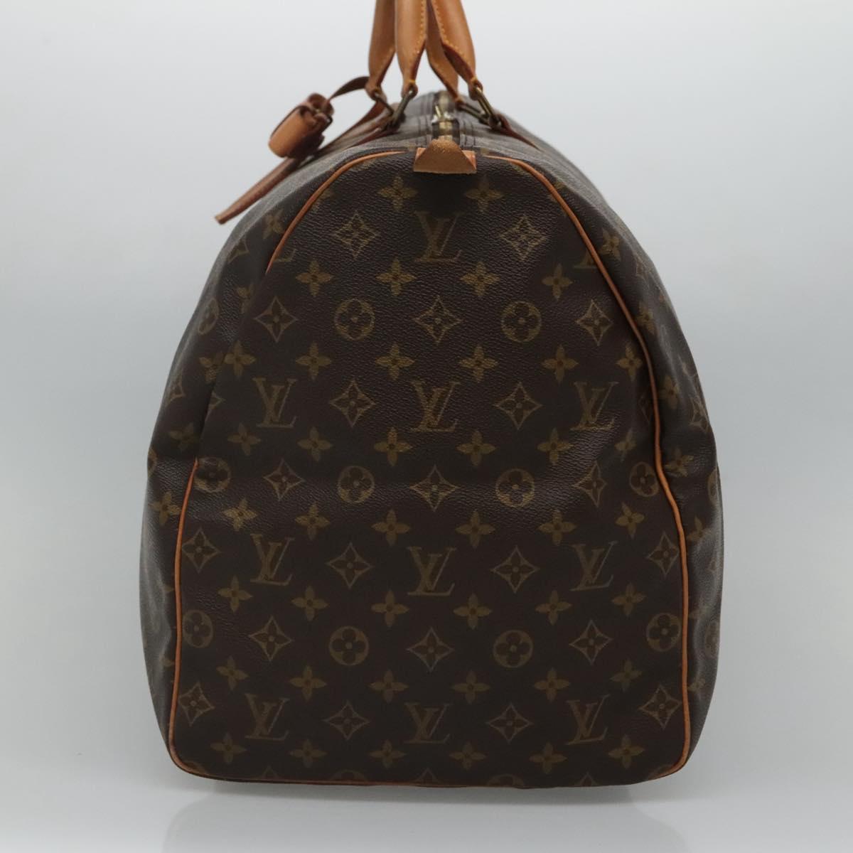 Louis Vuitton Keepall 60 Brown Canvas Travel Bag (Pre-Owned)