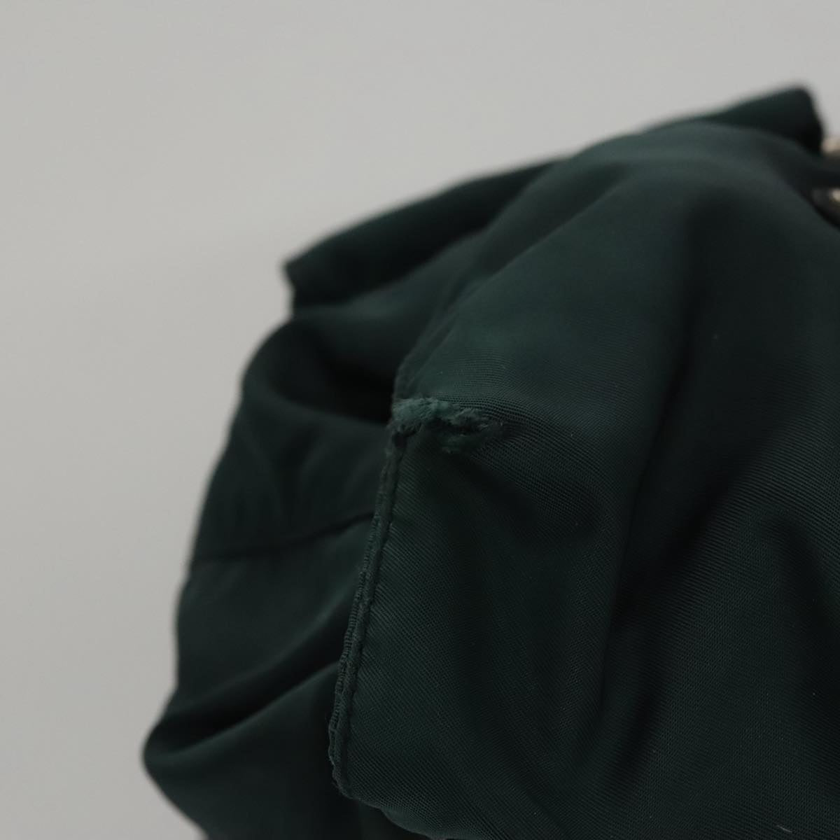 Prada Re-Nylon Green Synthetic Backpack Bag (Pre-Owned)