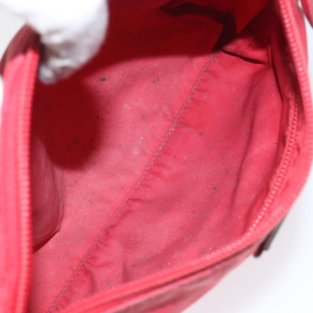 Prada Red Synthetic Clutch Bag (Pre-Owned)
