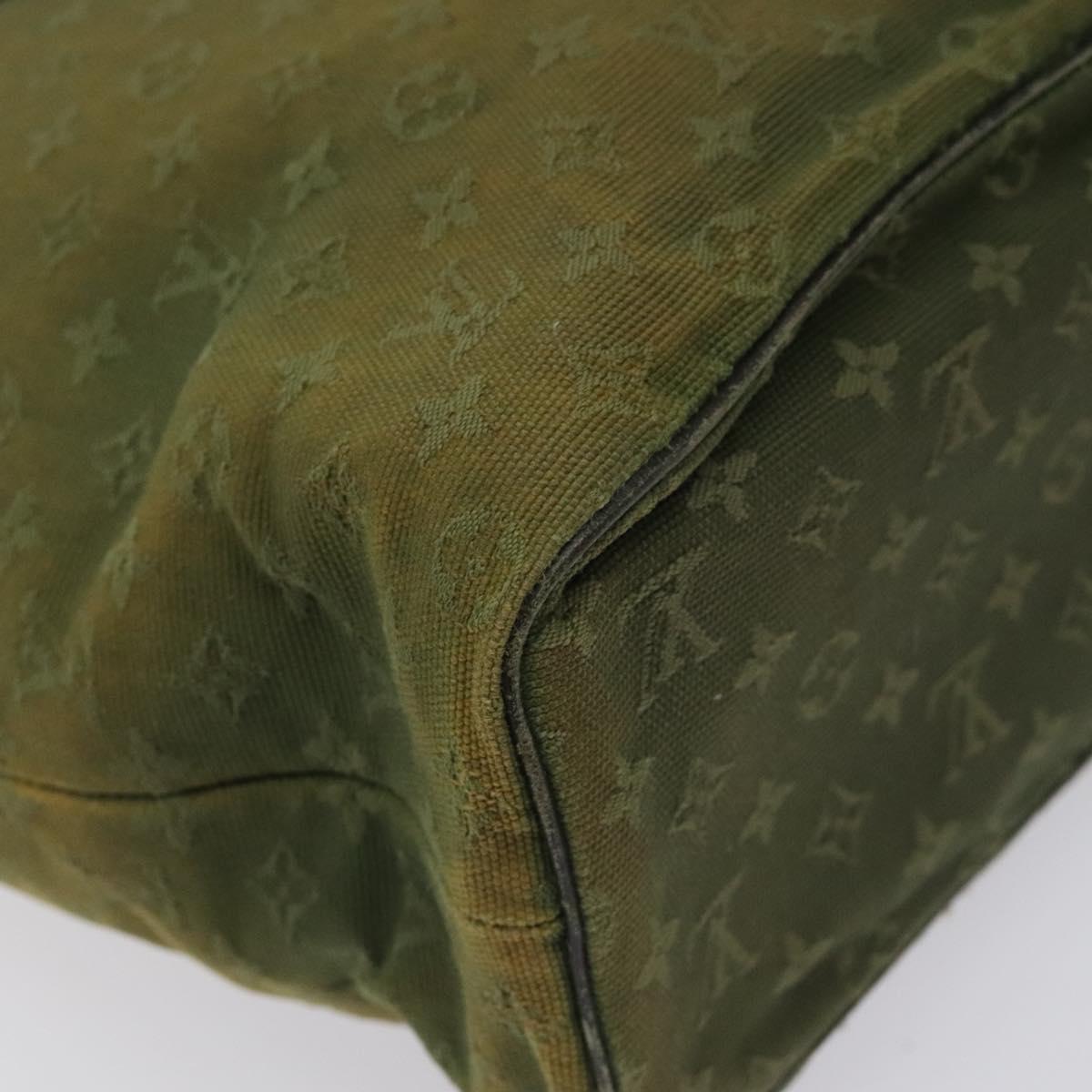 Louis Vuitton Lucille Khaki Canvas Shoulder Bag (Pre-Owned)