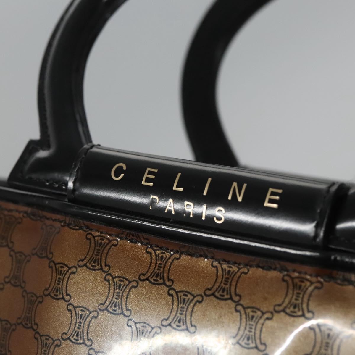 Céline Macadam Brown Canvas Handbag (Pre-Owned)