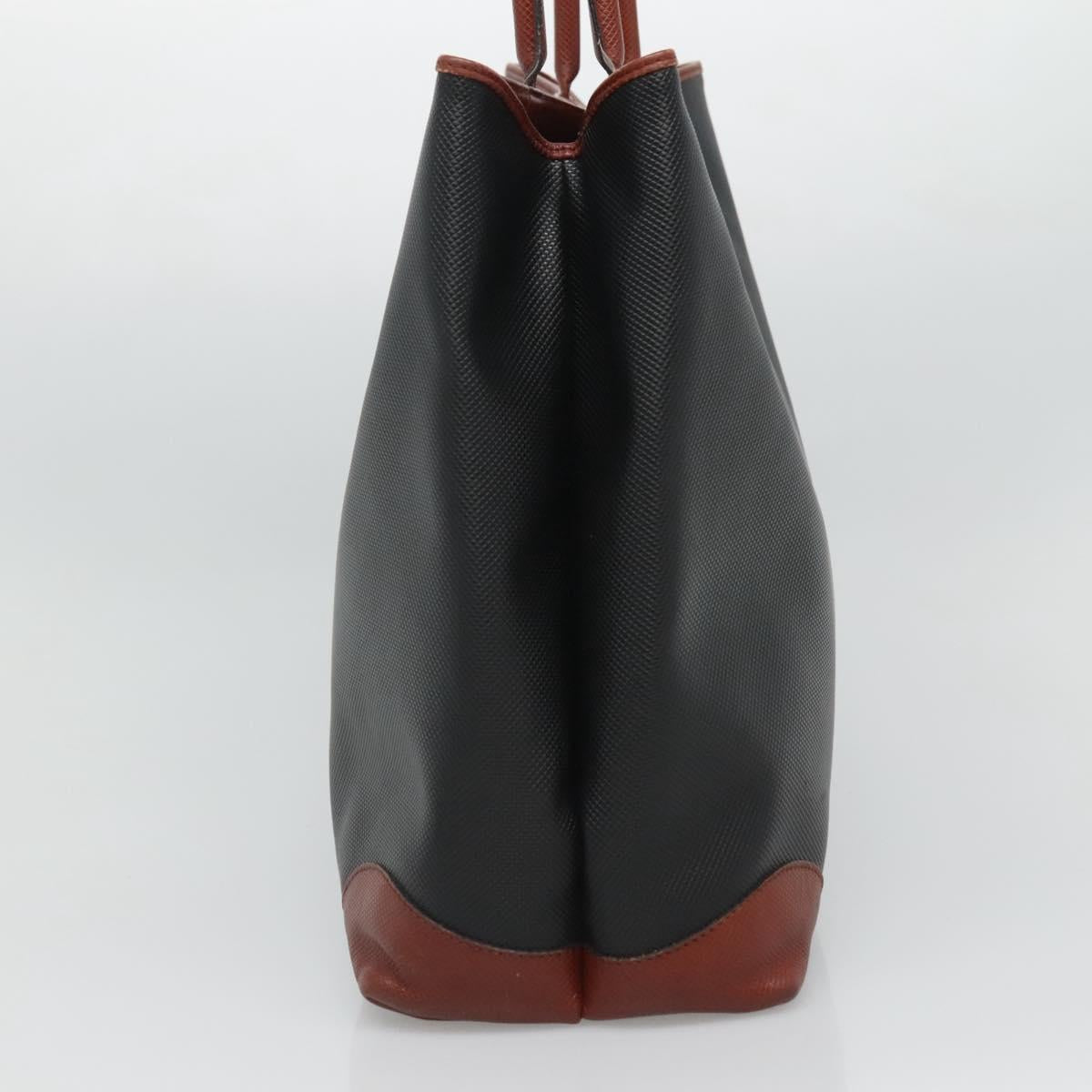 Bottega Veneta Black Canvas Tote Bag (Pre-Owned)