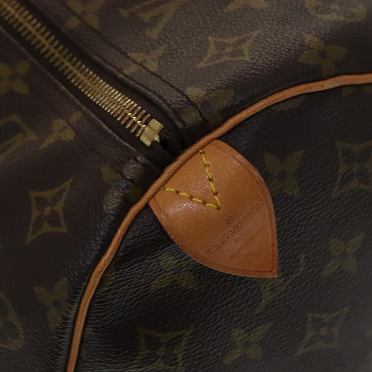 Louis Vuitton Keepall 60 Brown Canvas Travel Bag (Pre-Owned)