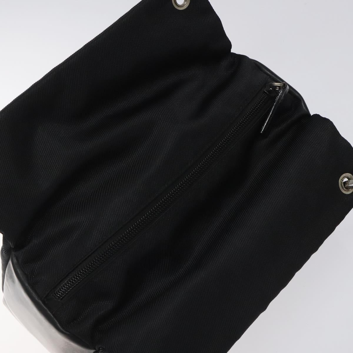 Gucci Bamboo Black Synthetic Handbag (Pre-Owned)