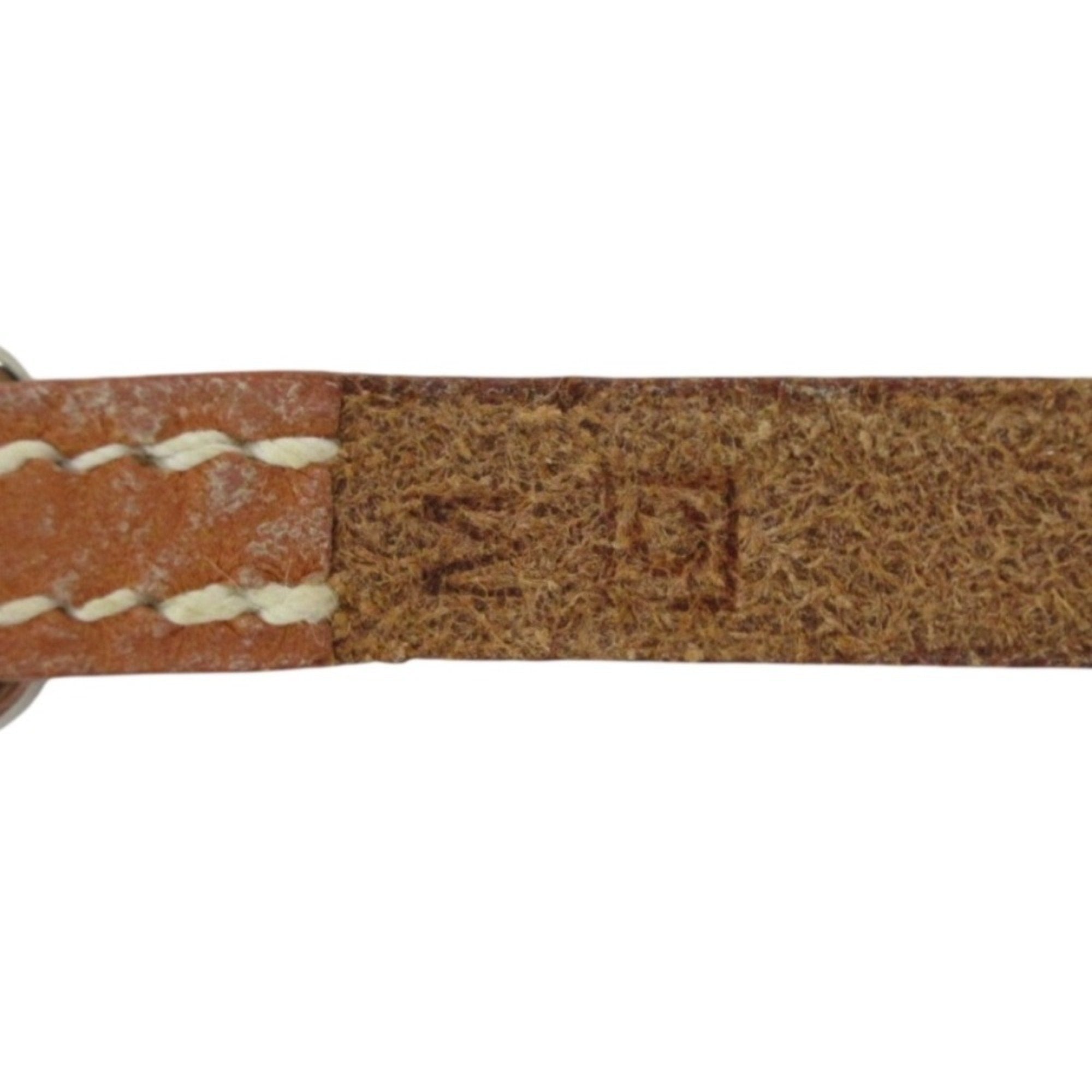 Hermès Hapi Camel Leather Bracelet (Pre-Owned)