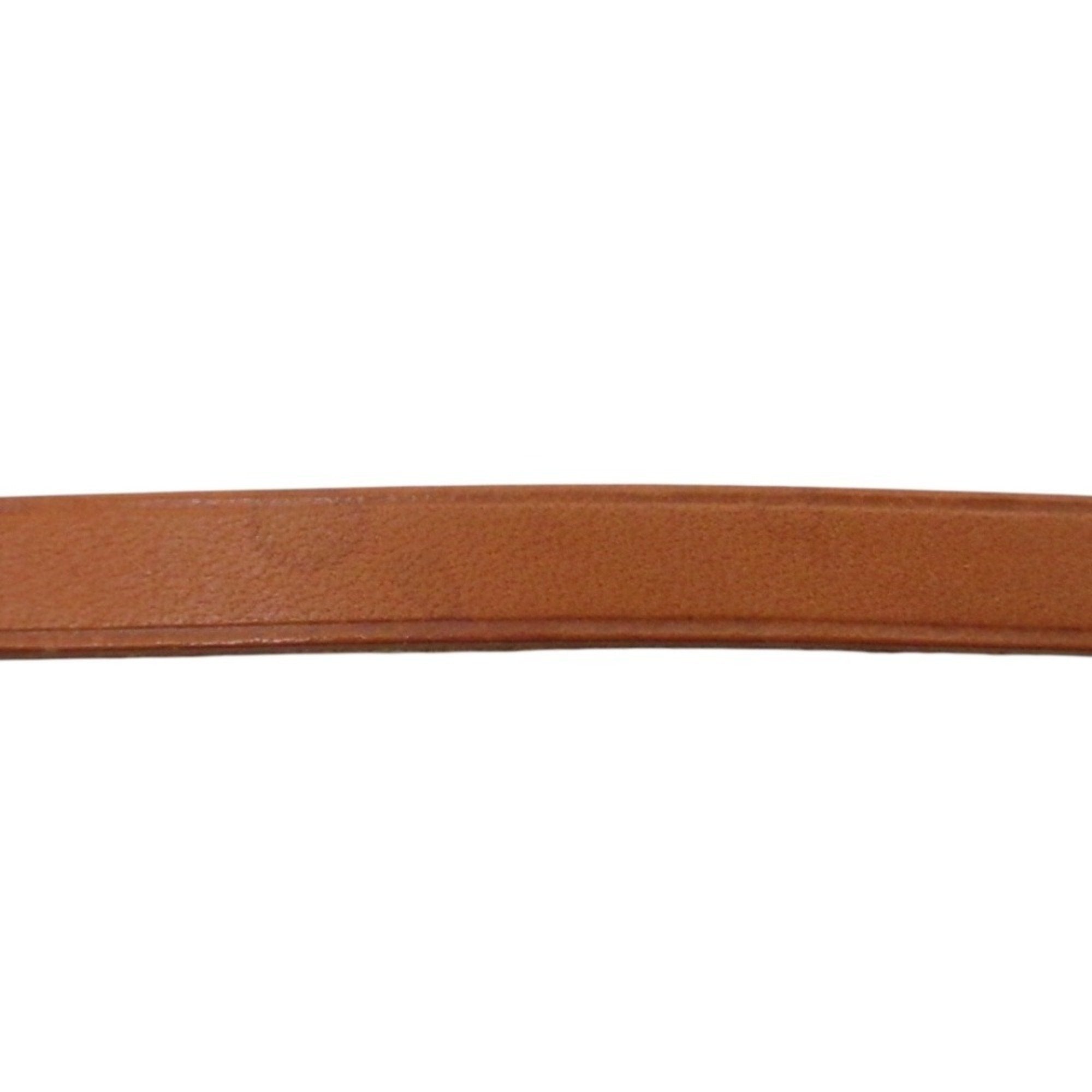 Hermès Hapi Camel Leather Bracelet (Pre-Owned)