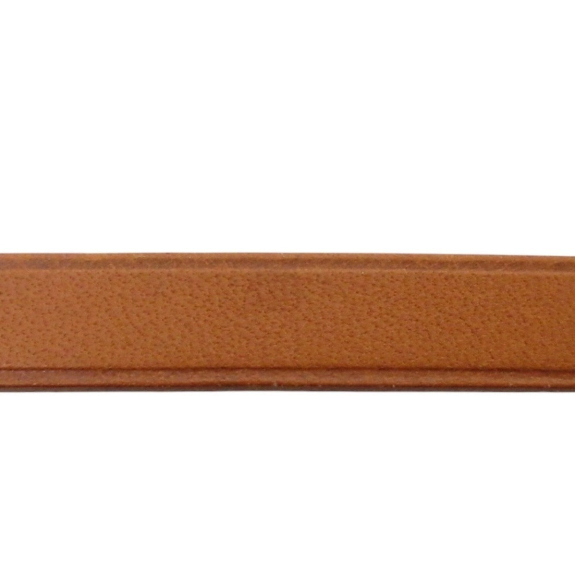 Hermès Hapi Camel Leather Bracelet (Pre-Owned)