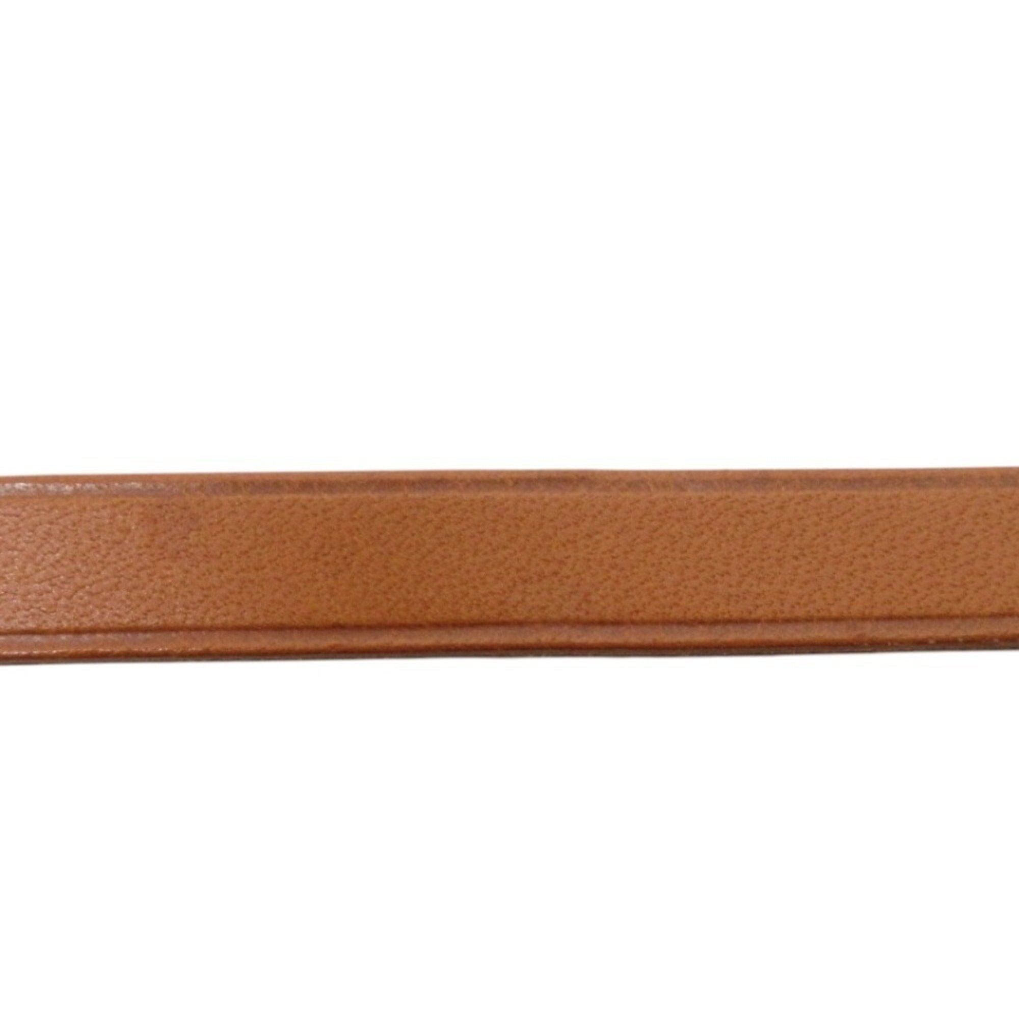 Hermès Hapi Camel Leather Bracelet (Pre-Owned)