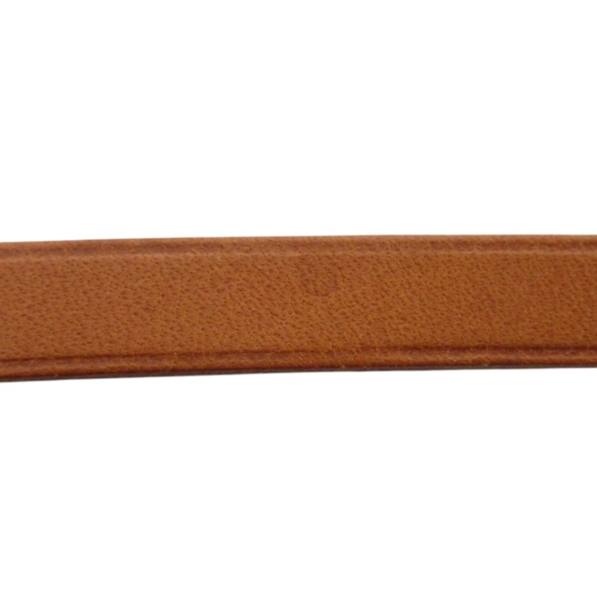 Hermès Hapi Camel Leather Bracelet (Pre-Owned)