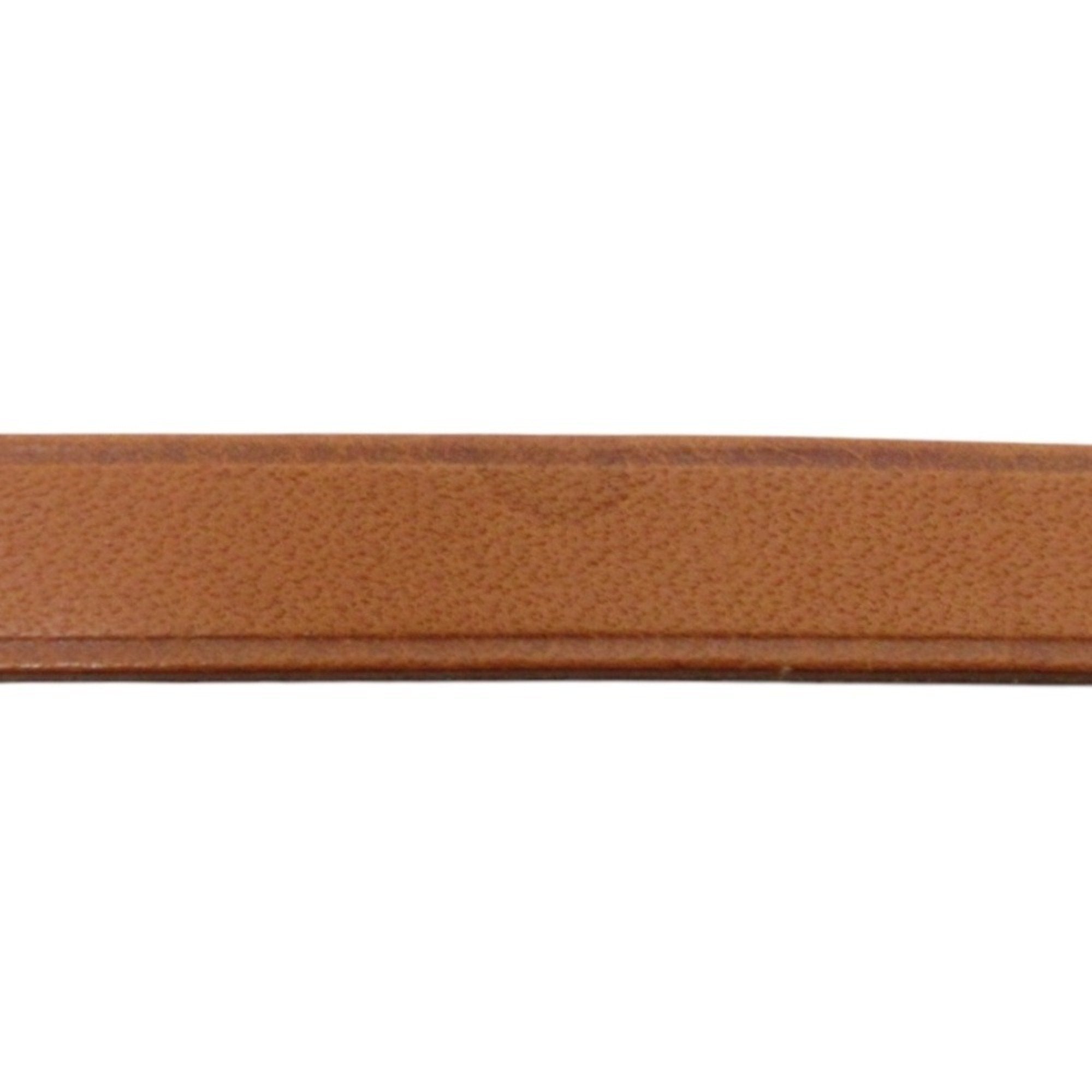 Hermès Hapi Camel Leather Bracelet (Pre-Owned)