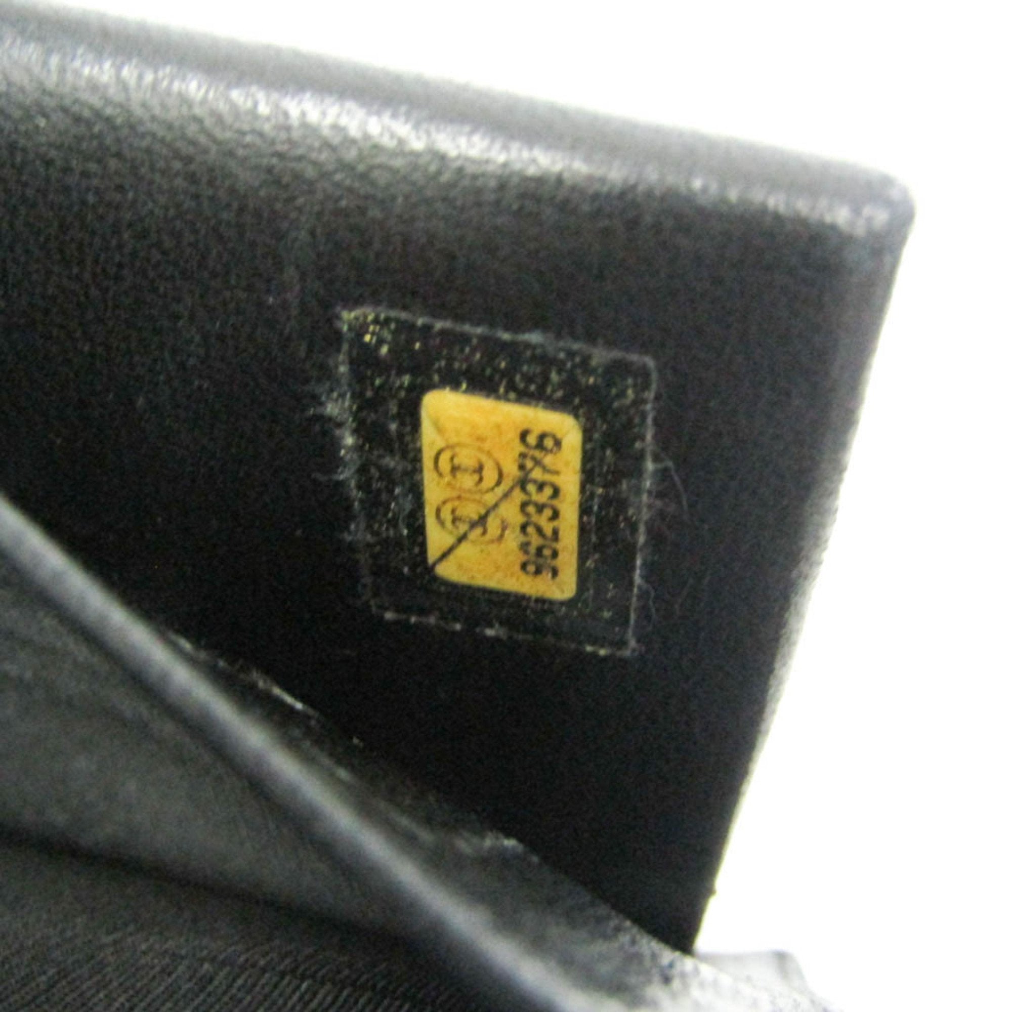 Chanel Black Leather Wallet (Pre-Owned)