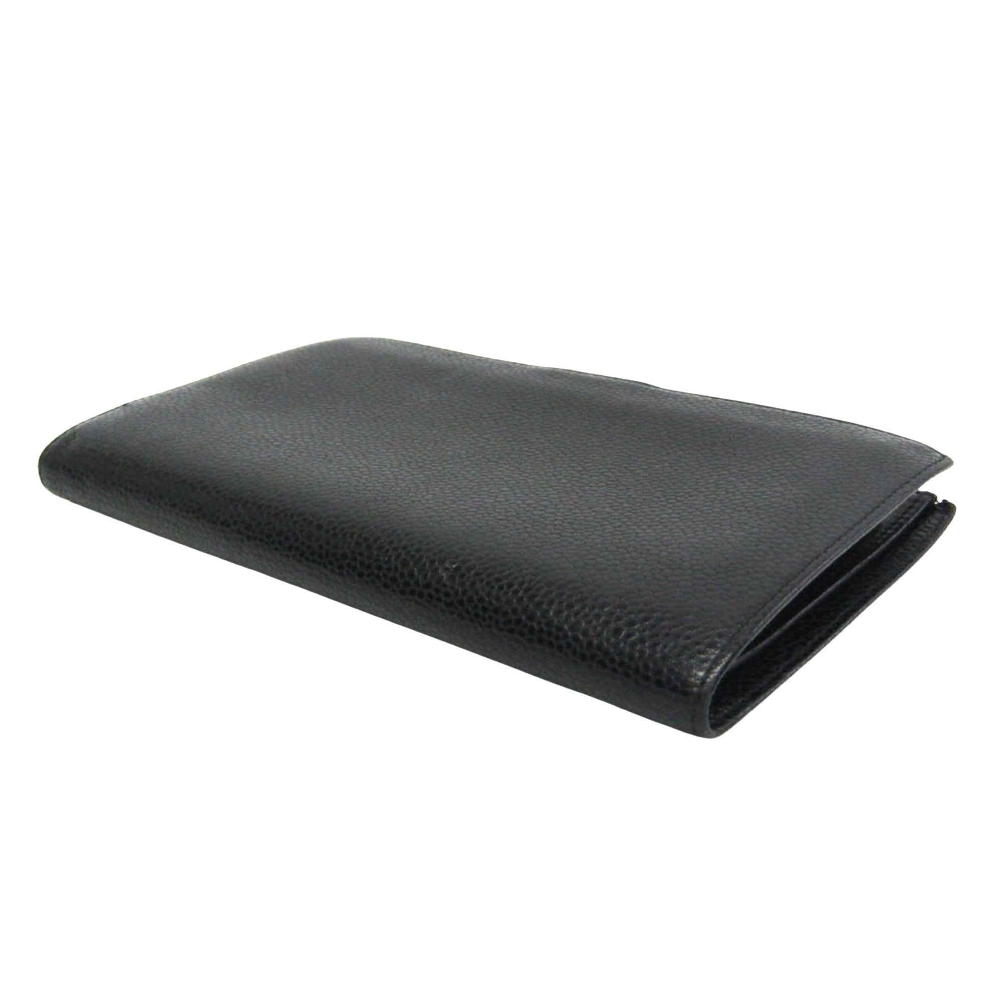 Chanel Black Leather Wallet (Pre-Owned)