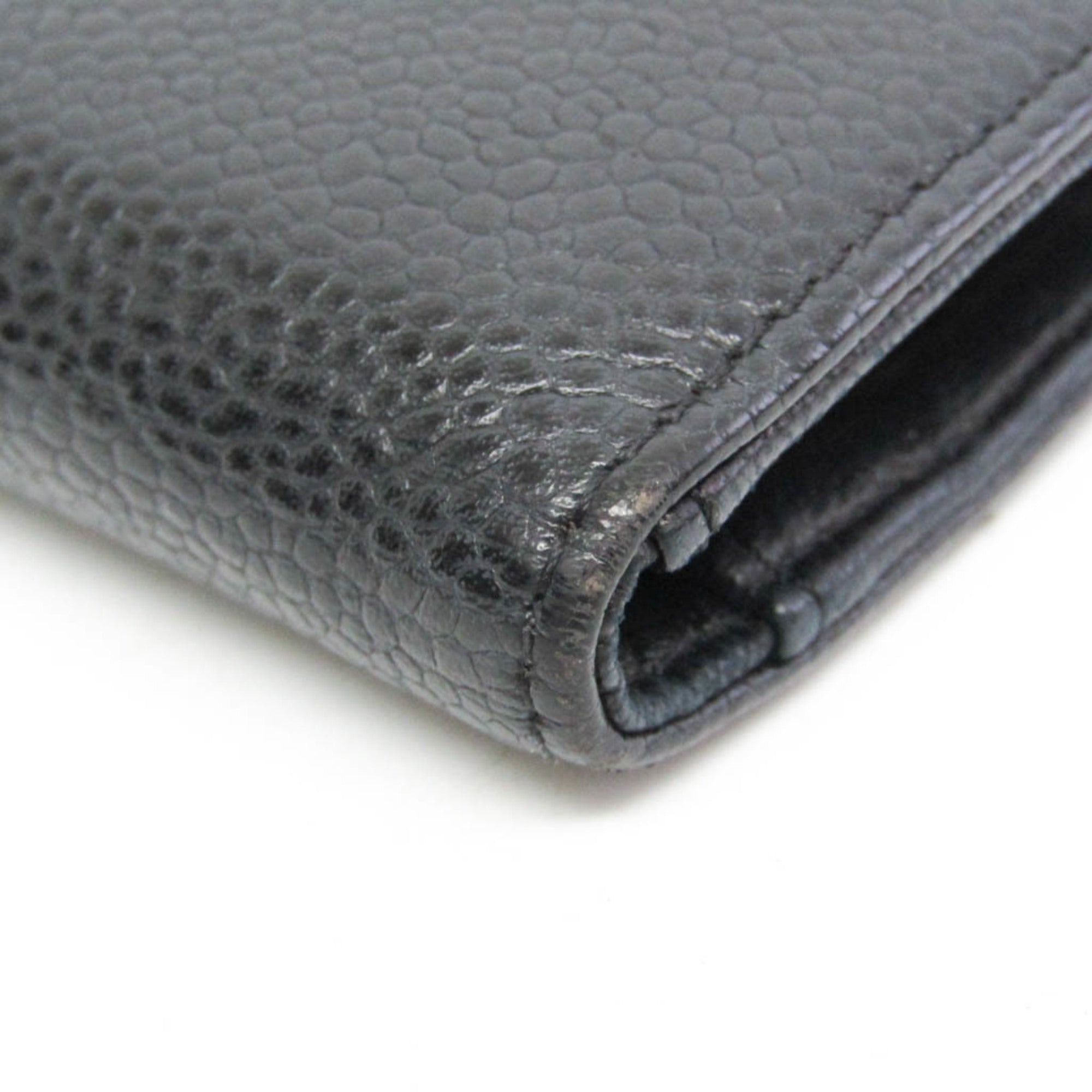 Chanel Black Leather Wallet (Pre-Owned)
