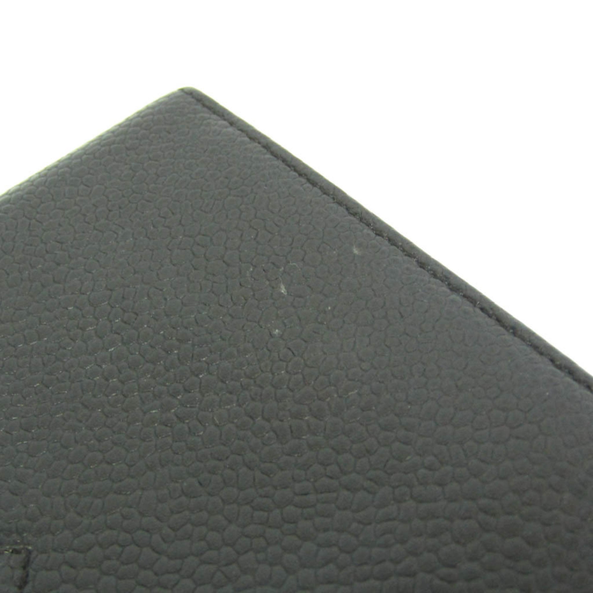 Chanel Black Leather Wallet (Pre-Owned)
