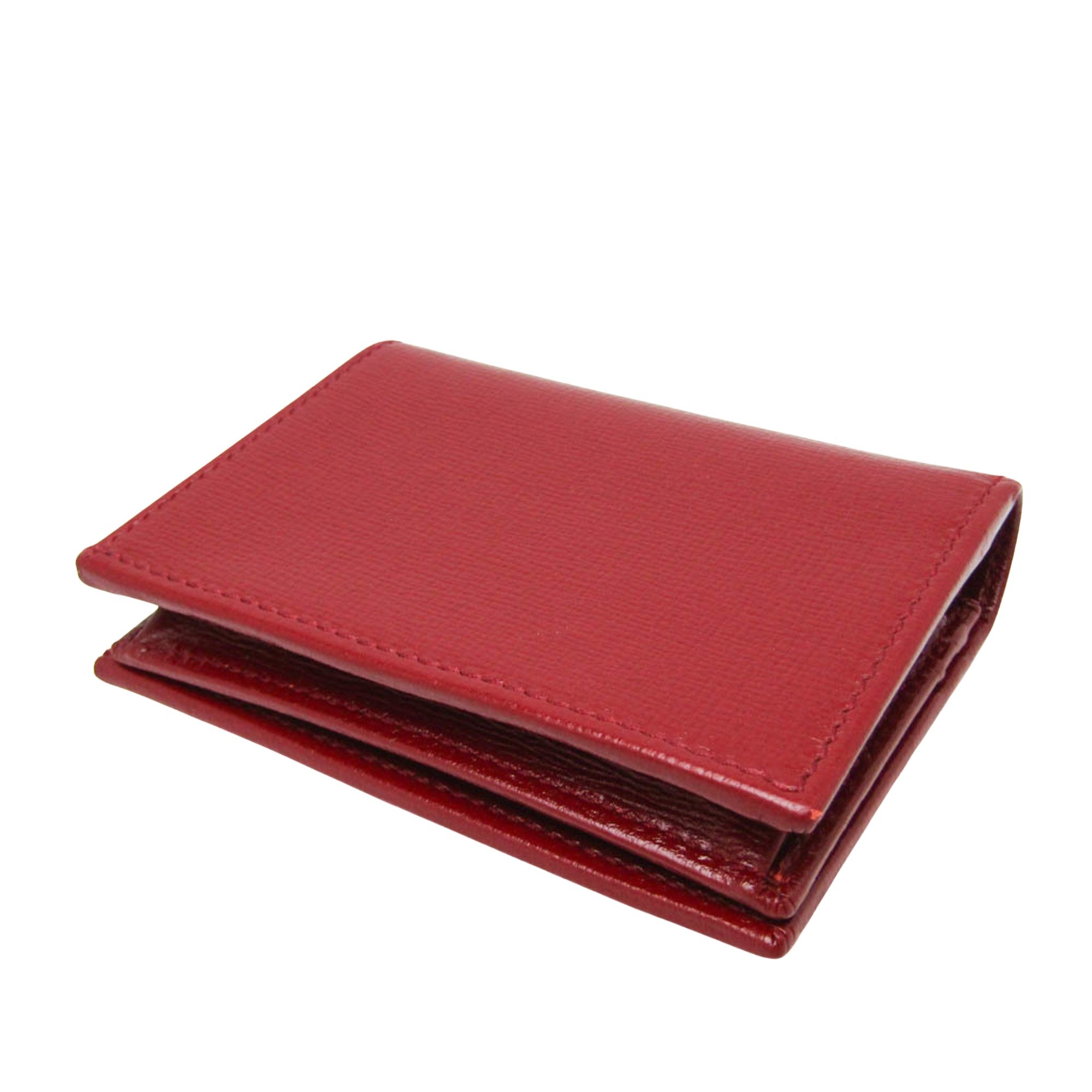 Gucci Red Leather Wallet (Pre-Owned)