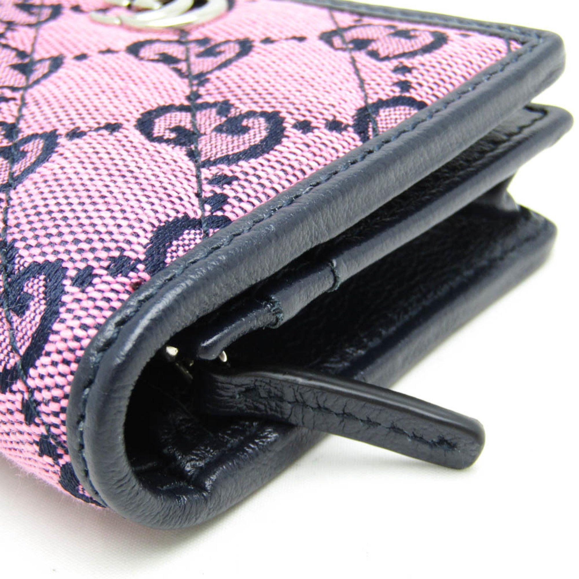 Gucci Marmont Pink Canvas Wallet (Pre-Owned)