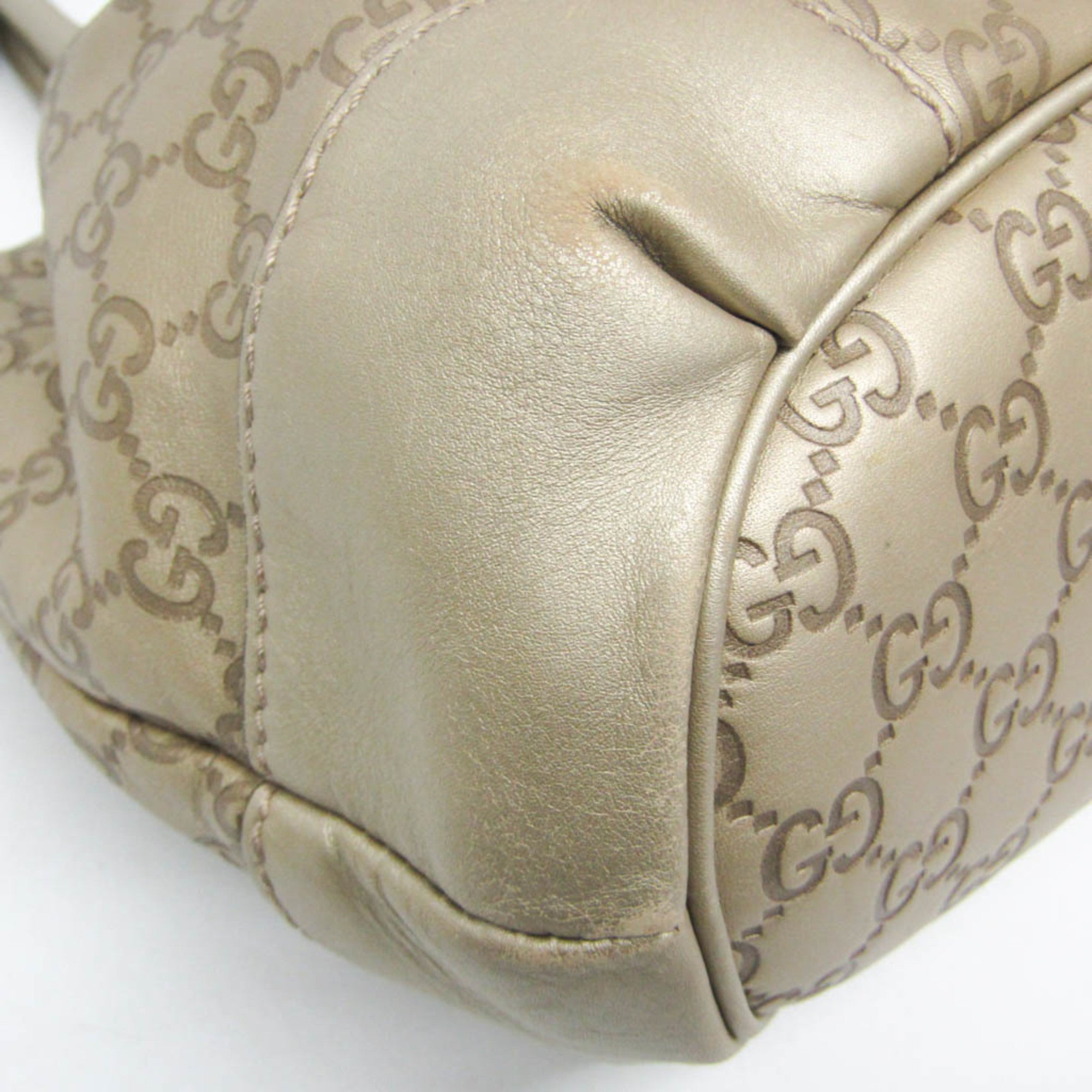Gucci Sukey Beige Canvas Handbag (Pre-Owned)