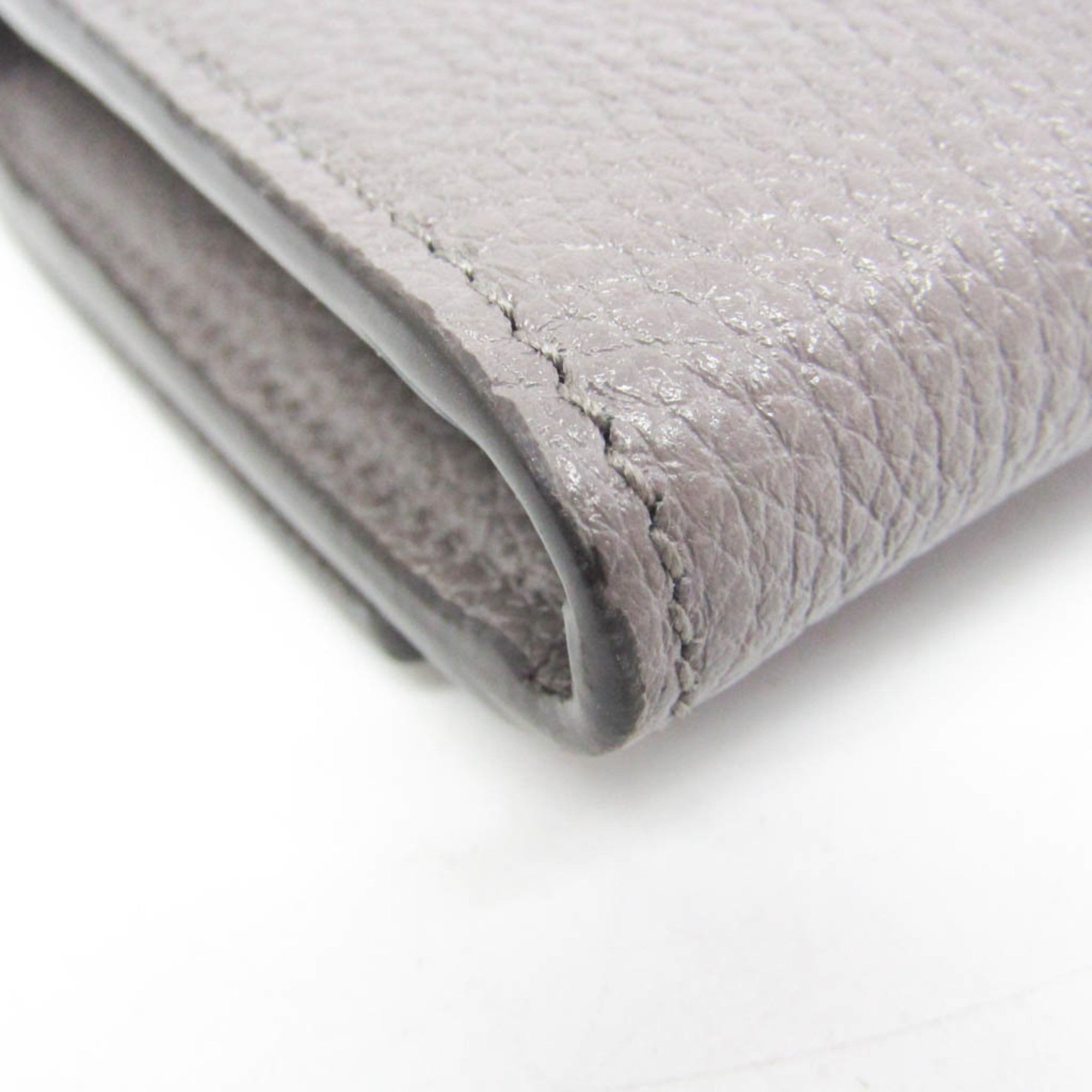 Gucci Grey Leather Wallet (Pre-Owned)