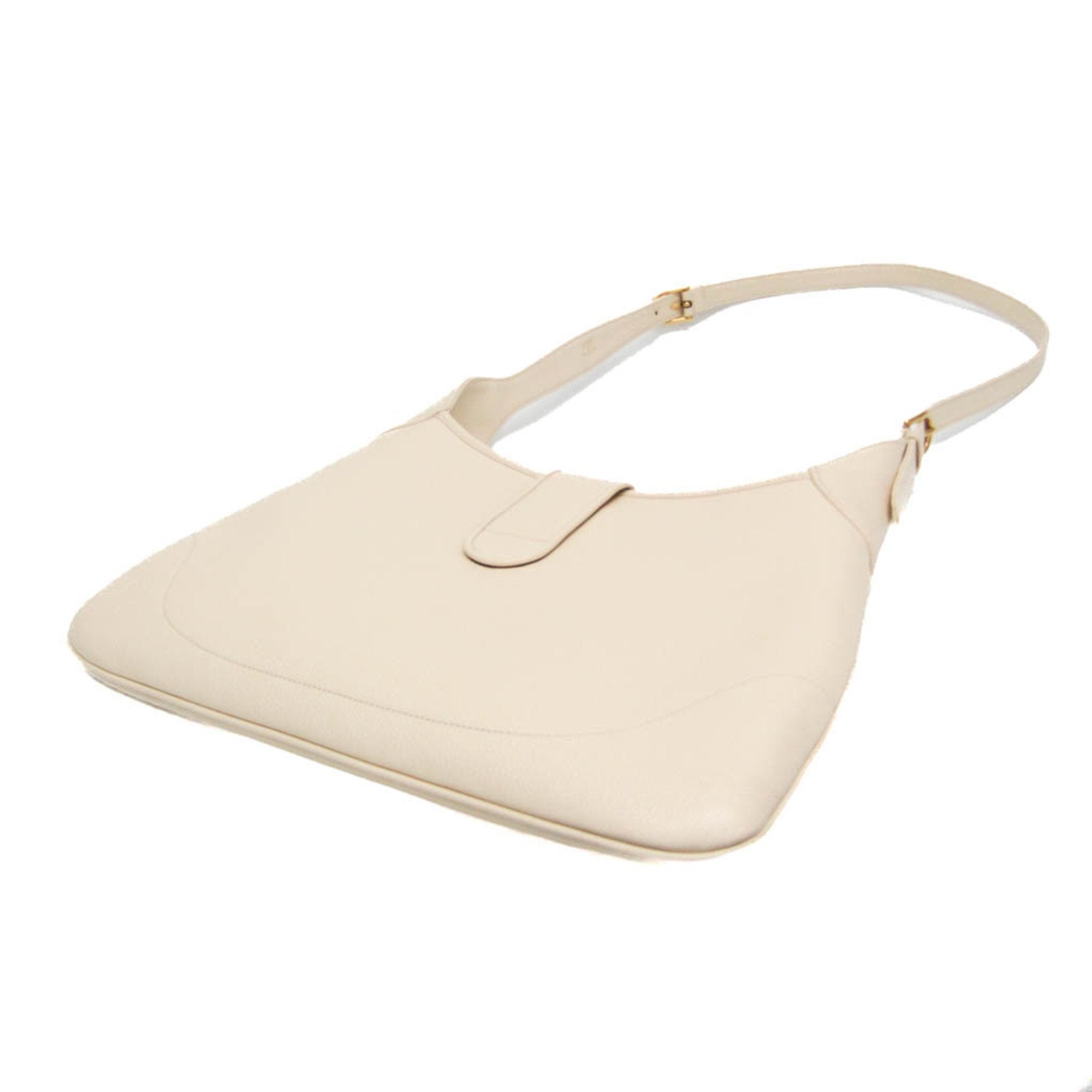 Gucci Aphrodite Beige Leather Shoulder Bag (Pre-Owned)