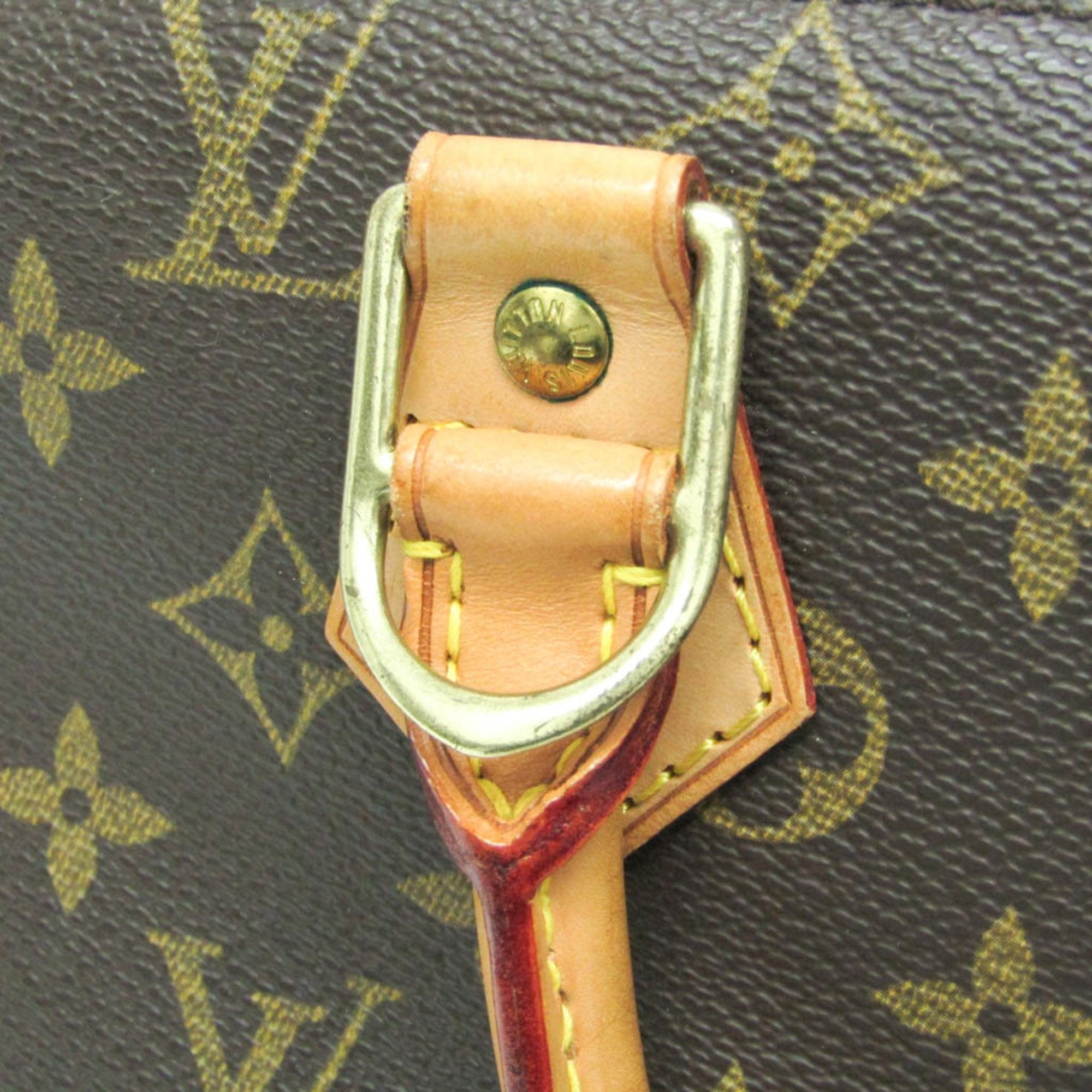 Louis Vuitton Alma Brown Canvas Handbag (Pre-Owned)