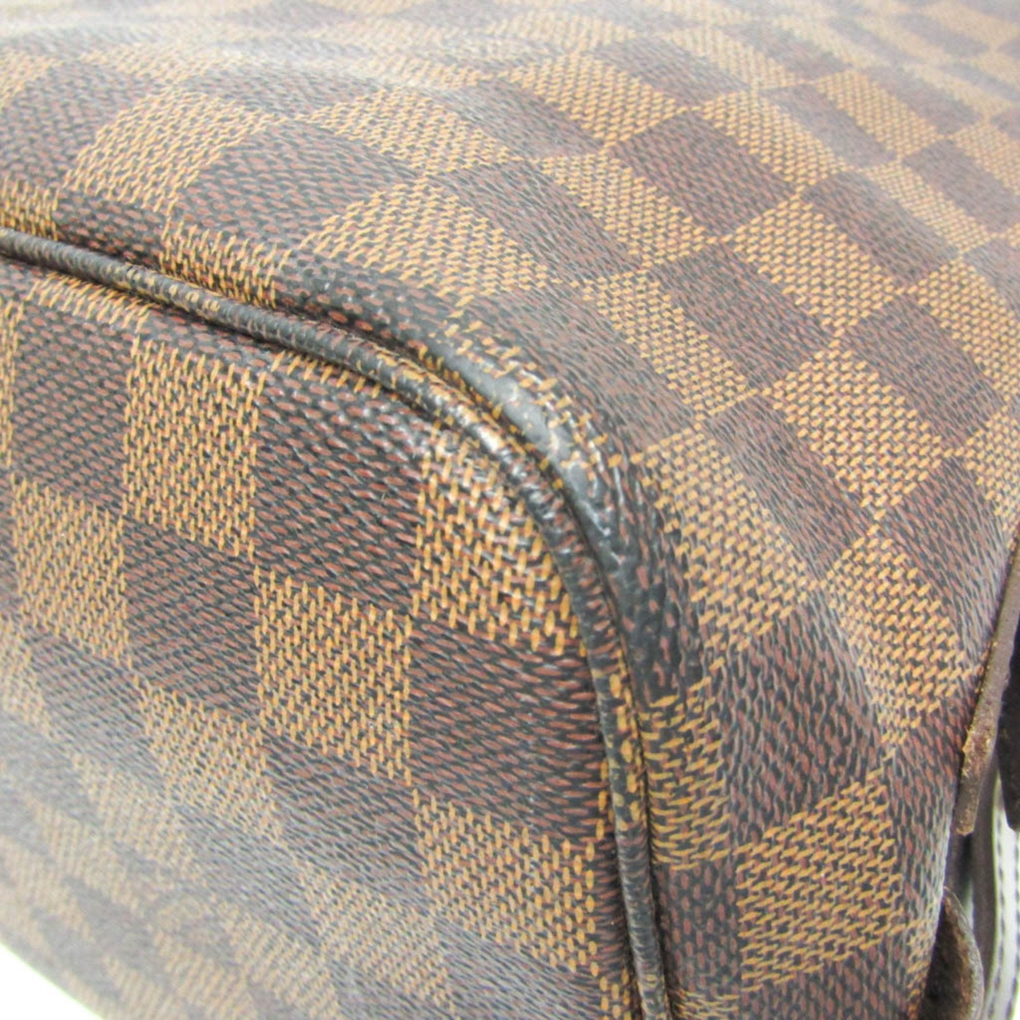 Louis Vuitton Rivington Brown Canvas Shoulder Bag (Pre-Owned)