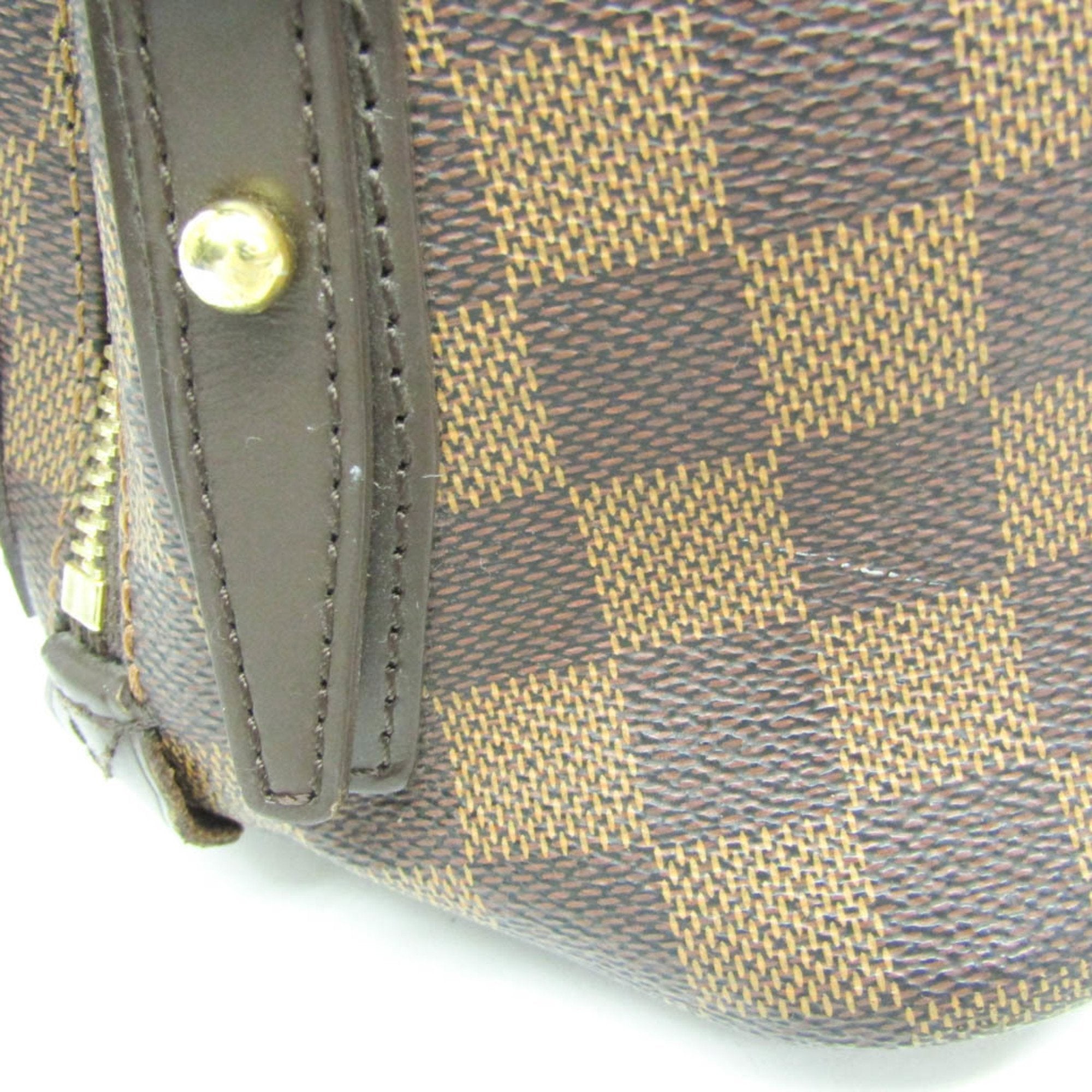 Louis Vuitton Rivington Brown Canvas Shoulder Bag (Pre-Owned)