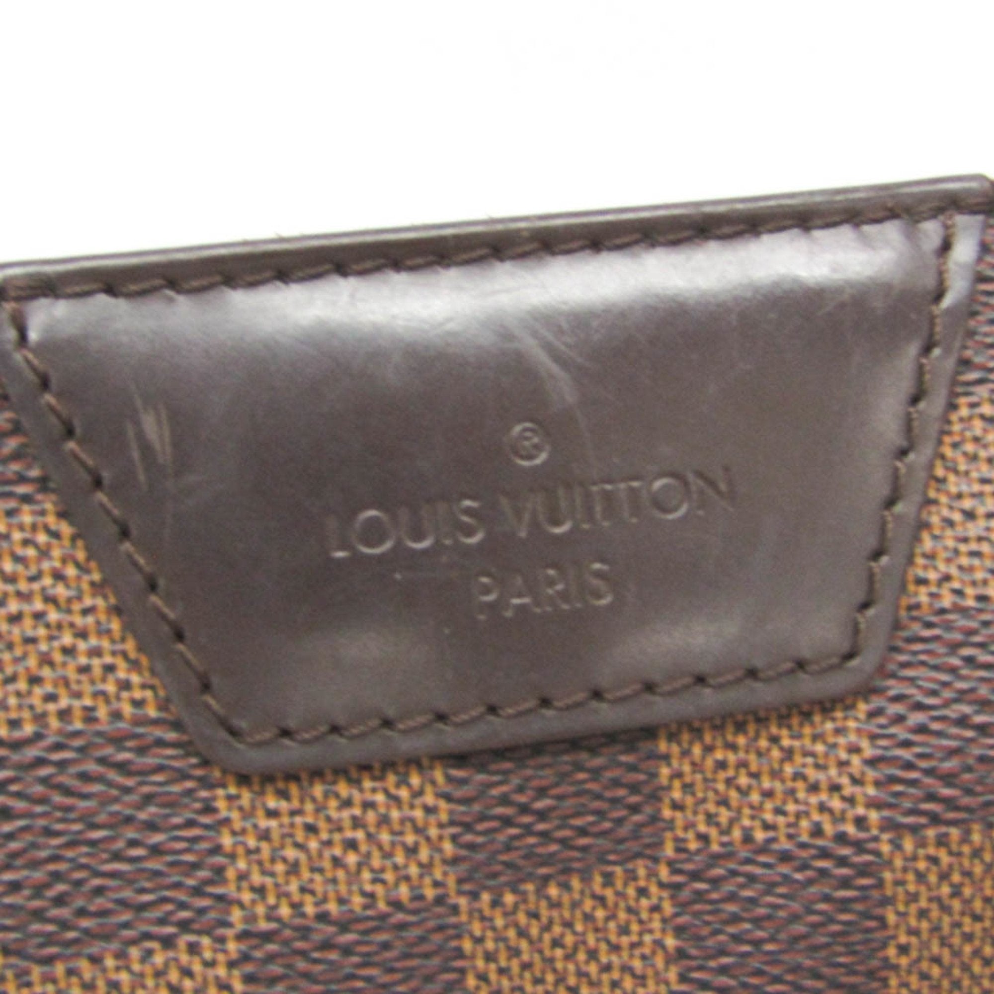 Louis Vuitton Rivington Brown Canvas Shoulder Bag (Pre-Owned)
