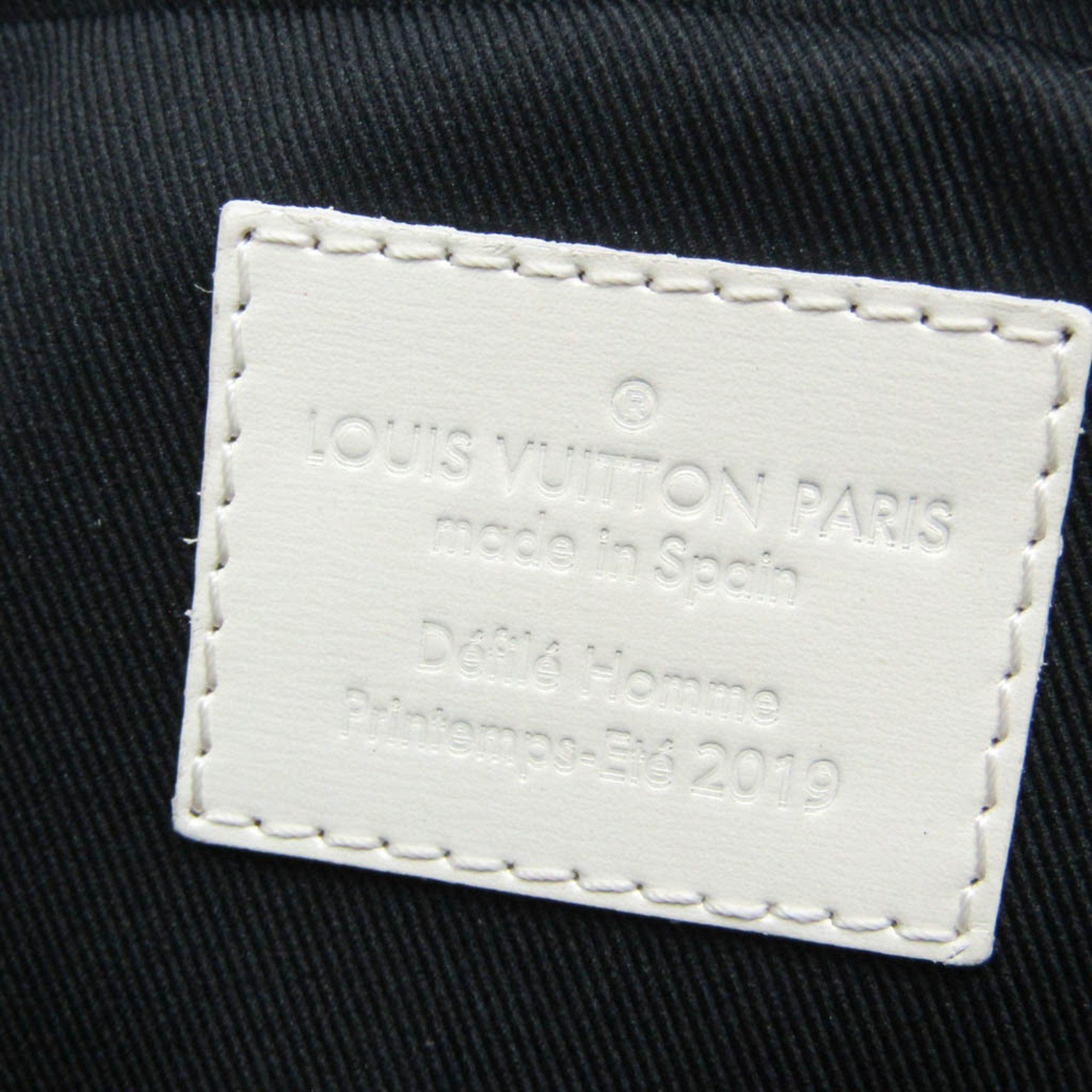 Louis Vuitton Utility Side White Leather Shoulder Bag (Pre-Owned)